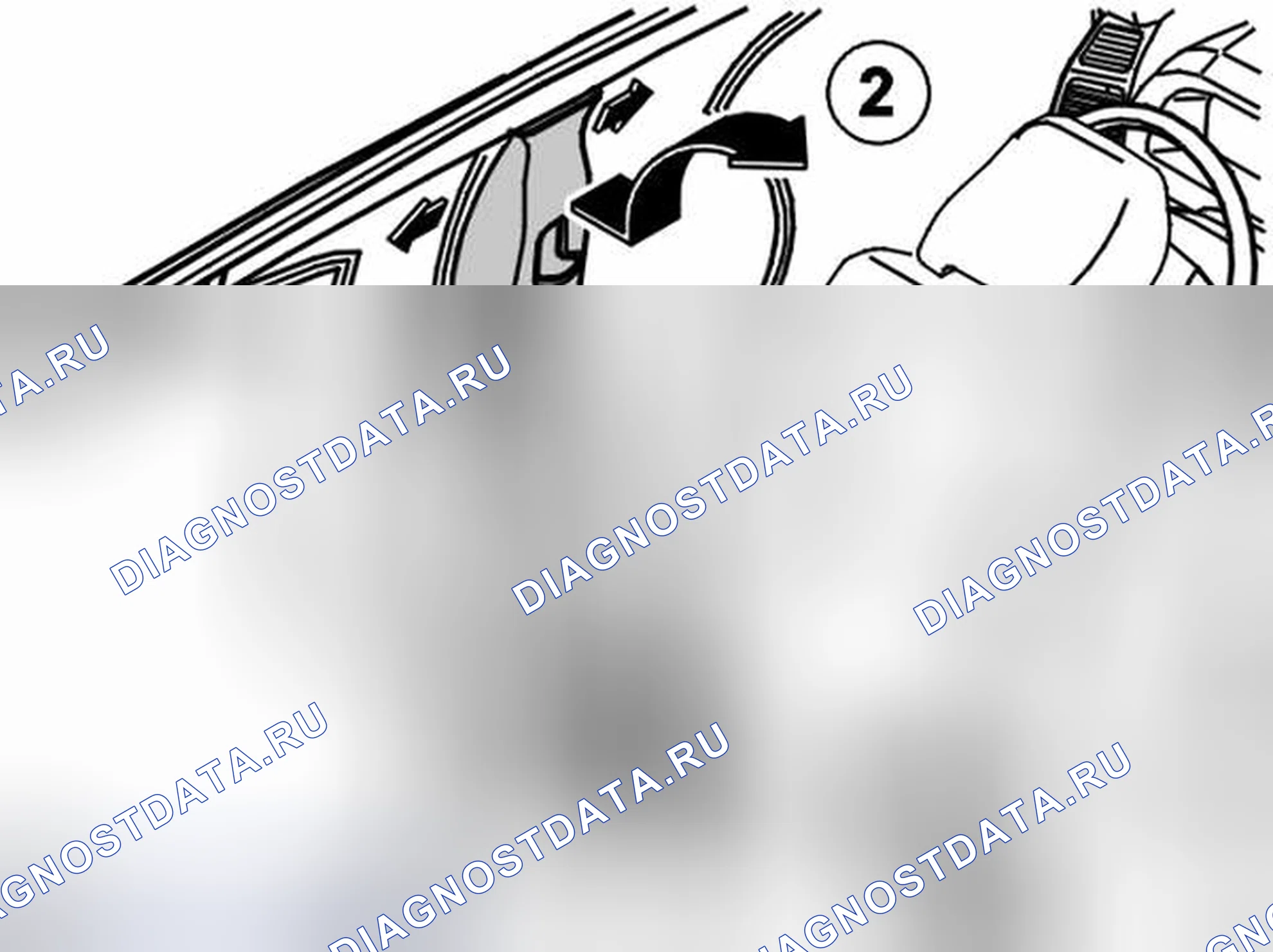 Рис. 18: ДЕМОНТАЖ ПАНЕЛИ B-POST. Volvo XC90 I