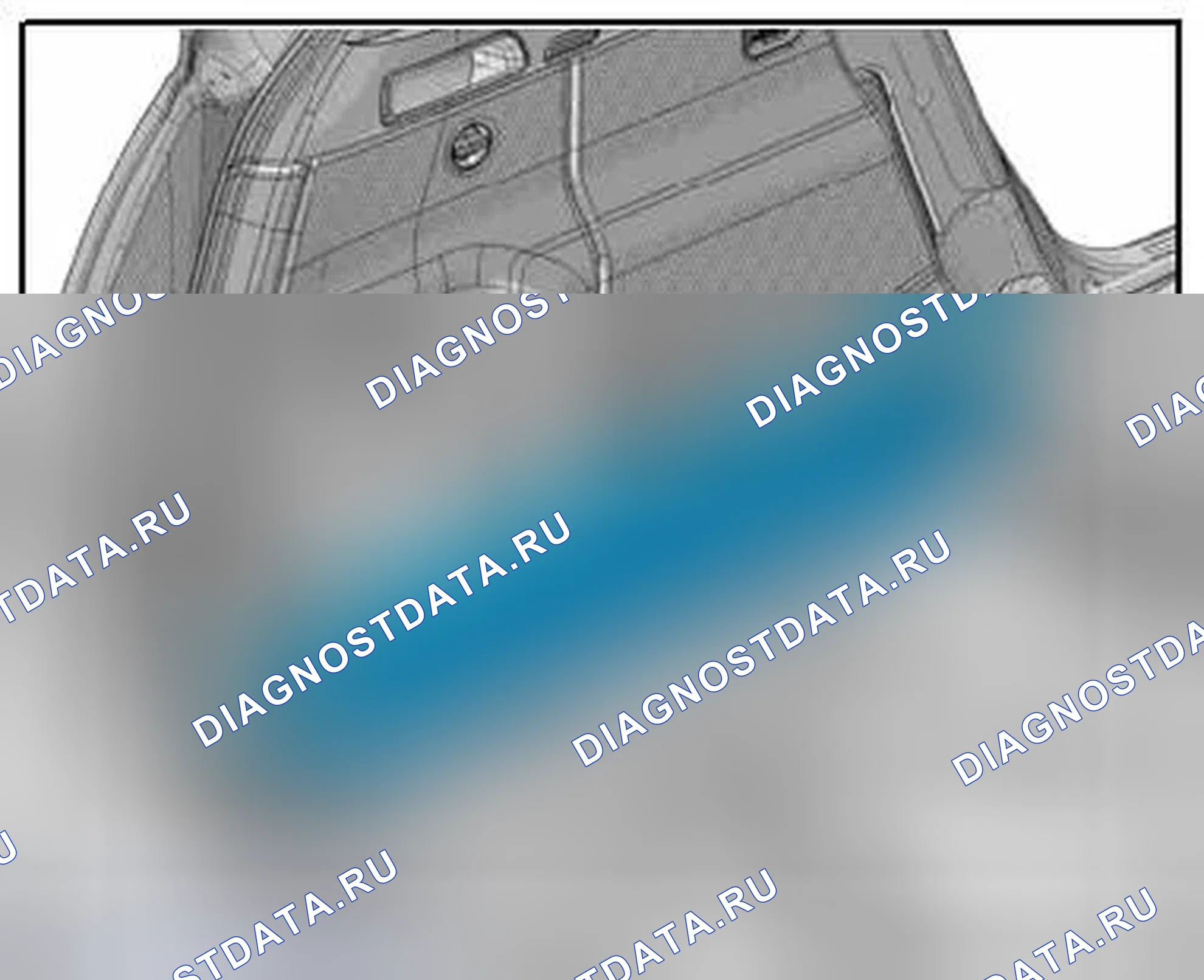 Рис. 104: КРЫШКА ЗАЗОРА. Audi Q5 I