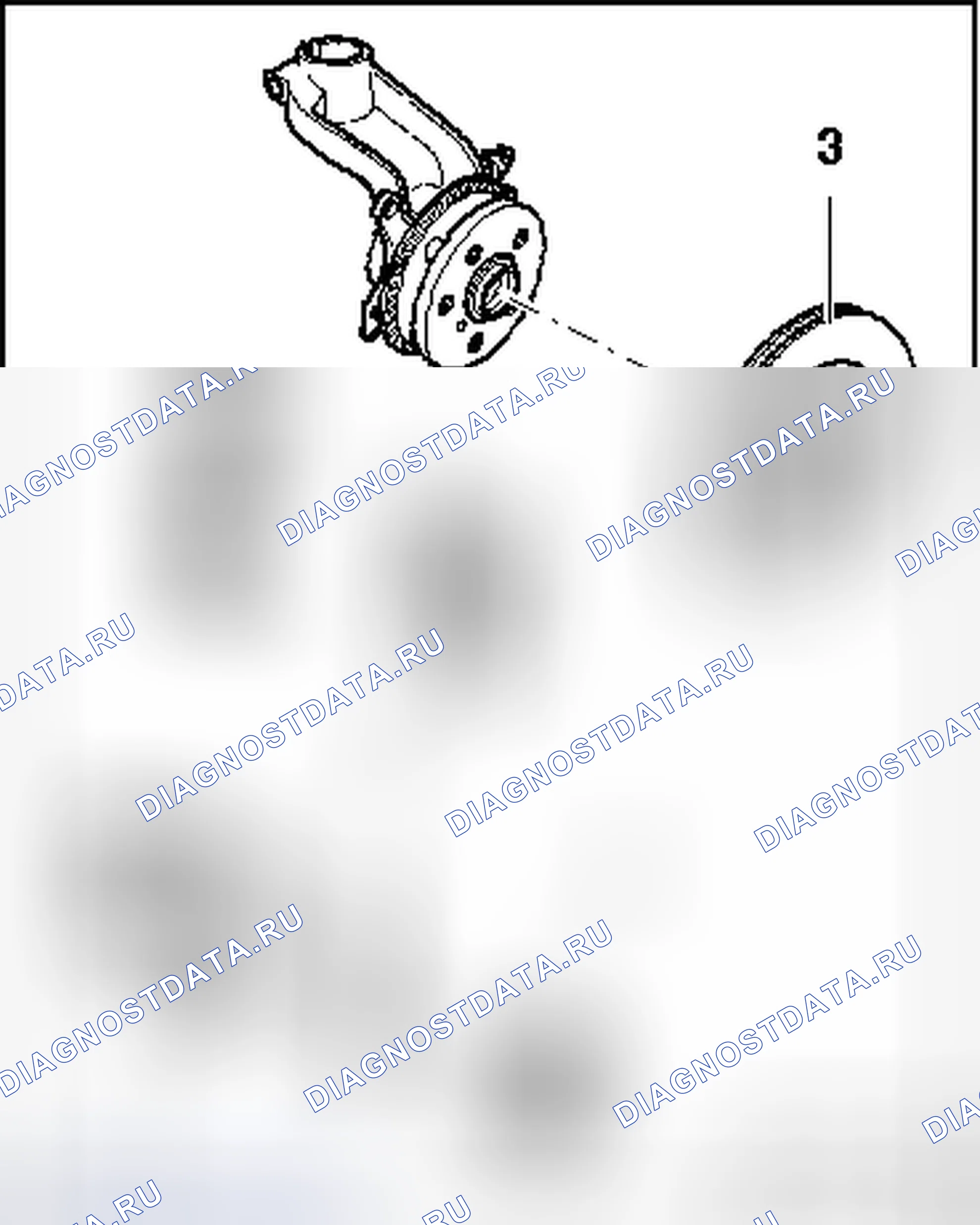 Рис. 2: ПЕРЕДНИЕ ТОРМОЗА. Volkswagen Golf Mk6