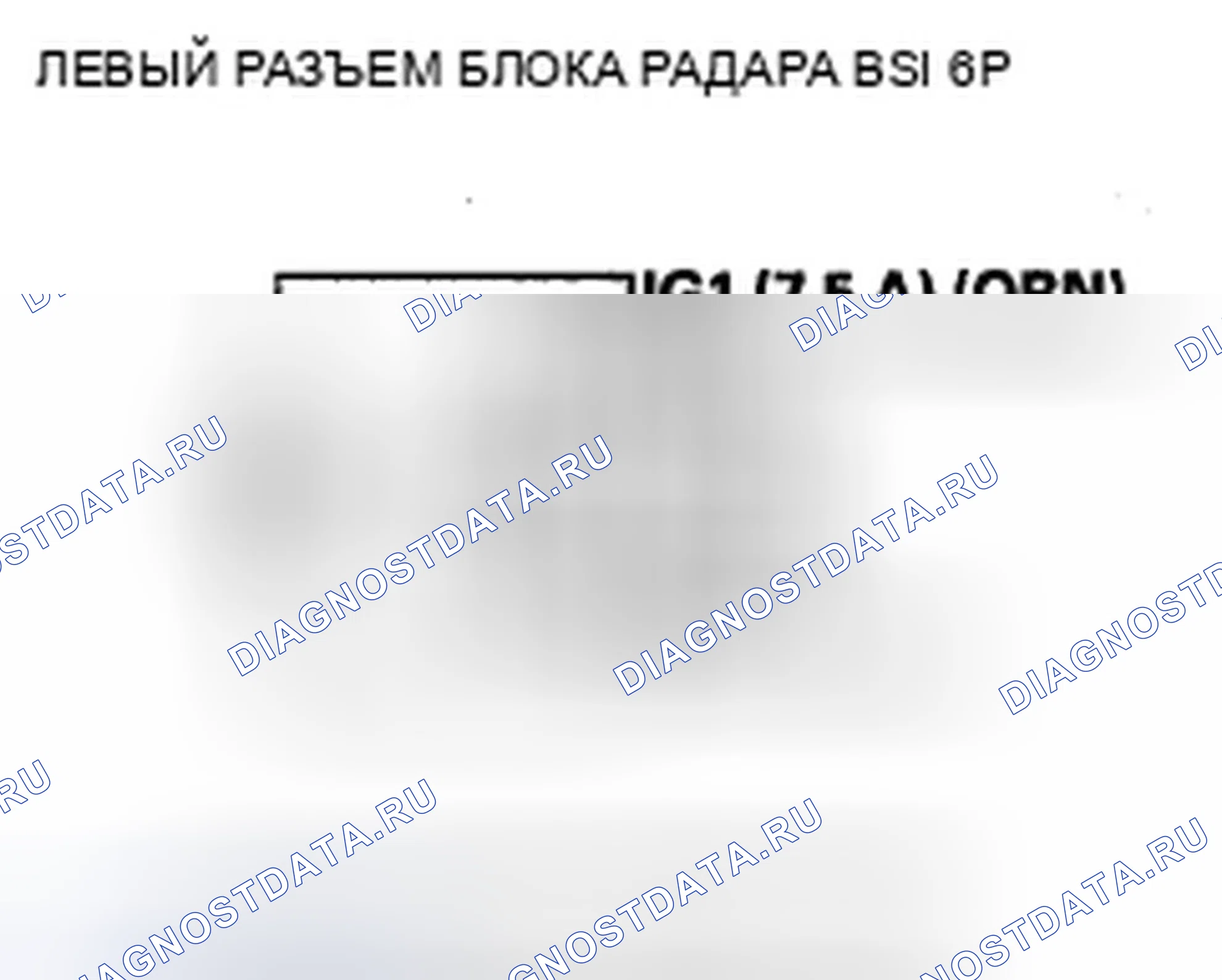 Рис. 152: B18B6 расшифровка кода ошибки: потеря связи с левым радиолокационным блоком BSI; расшифровка кода ошибки B18B7: Потеря связи с правым BSI. Acura ZDX I