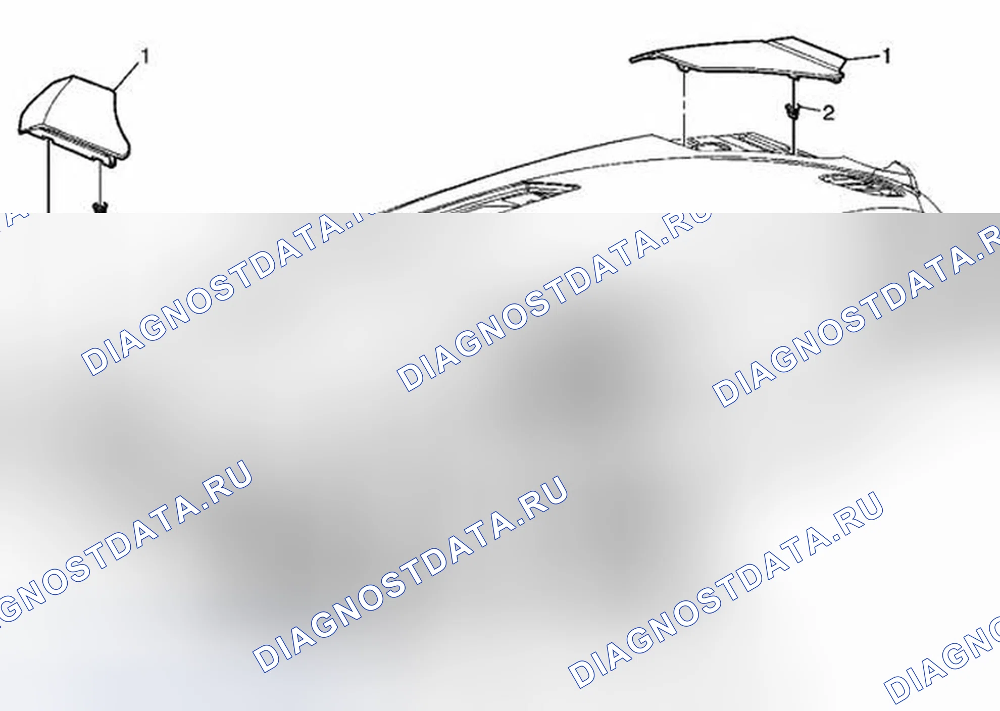 Рис. 29: Замена крышки - болт обрезной пластины панели приборов (I/P) - слева. Buick LaCrosse I