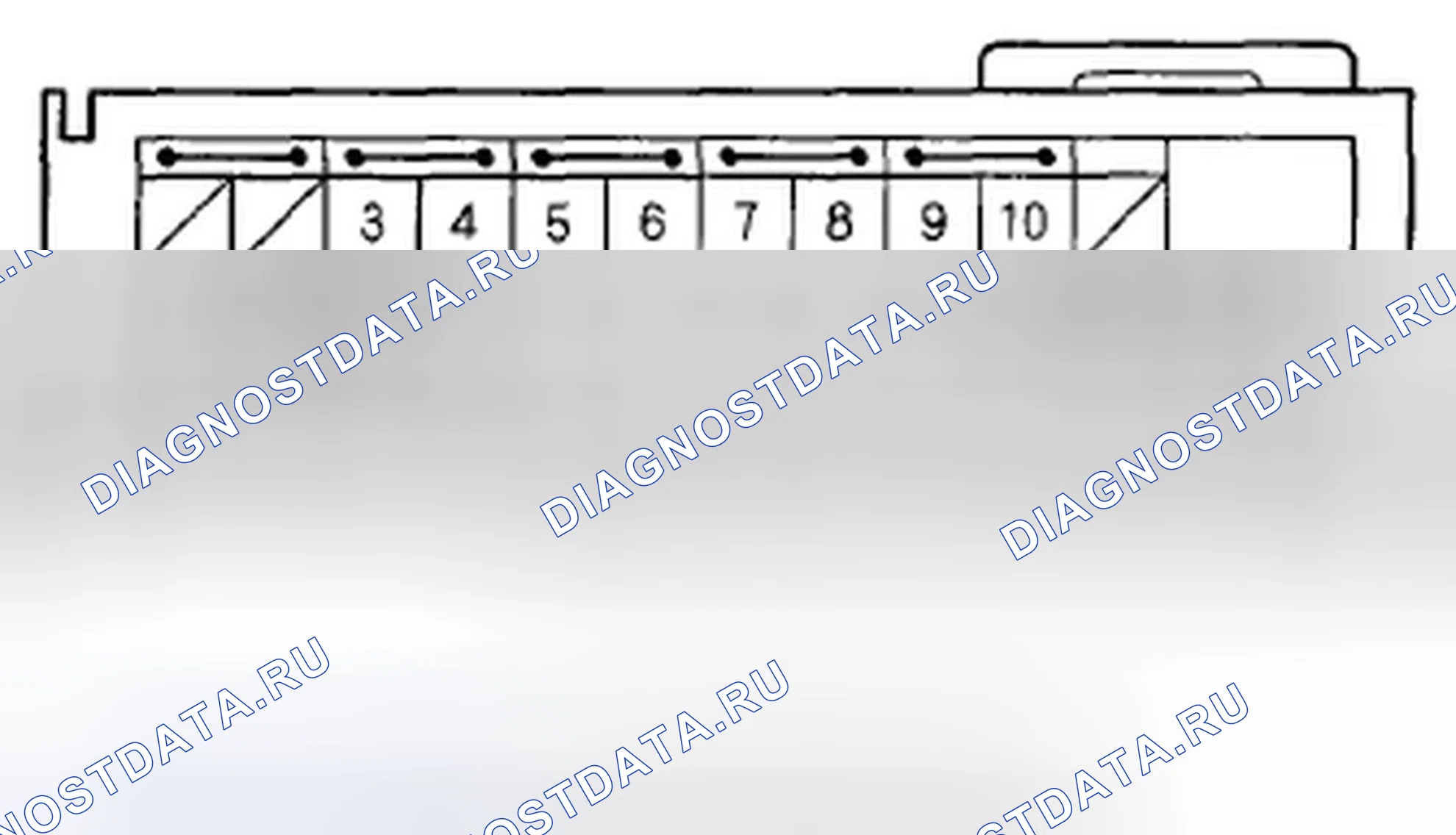 Рис. 681: Входы и выходы модуля SRS на разъеме A (39P). Honda Accord VIII рестайлинг