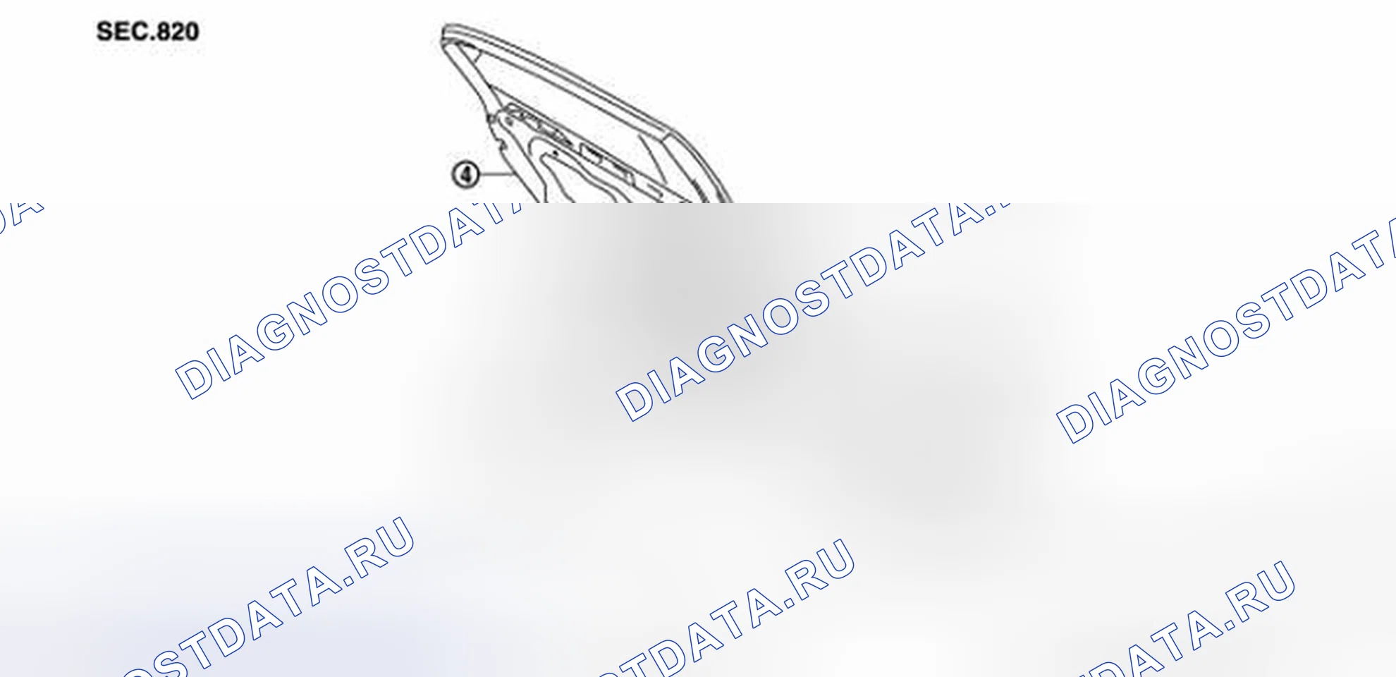 Рис. 104: ДЕМОНТАЖ. Infiniti G35 IV