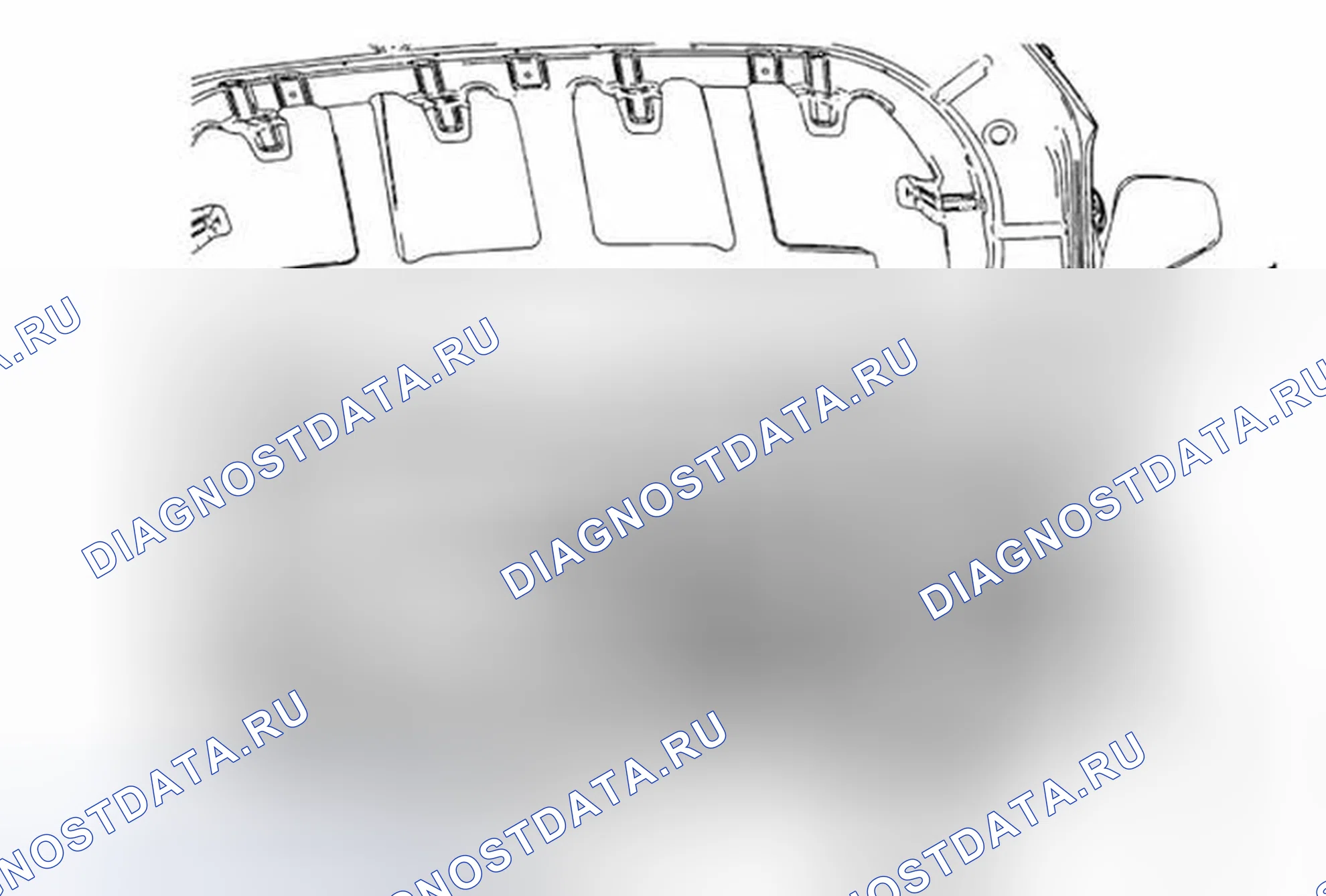 Рис. 26: Замена трансмиссии стеклоочистителя. Buick Encore I