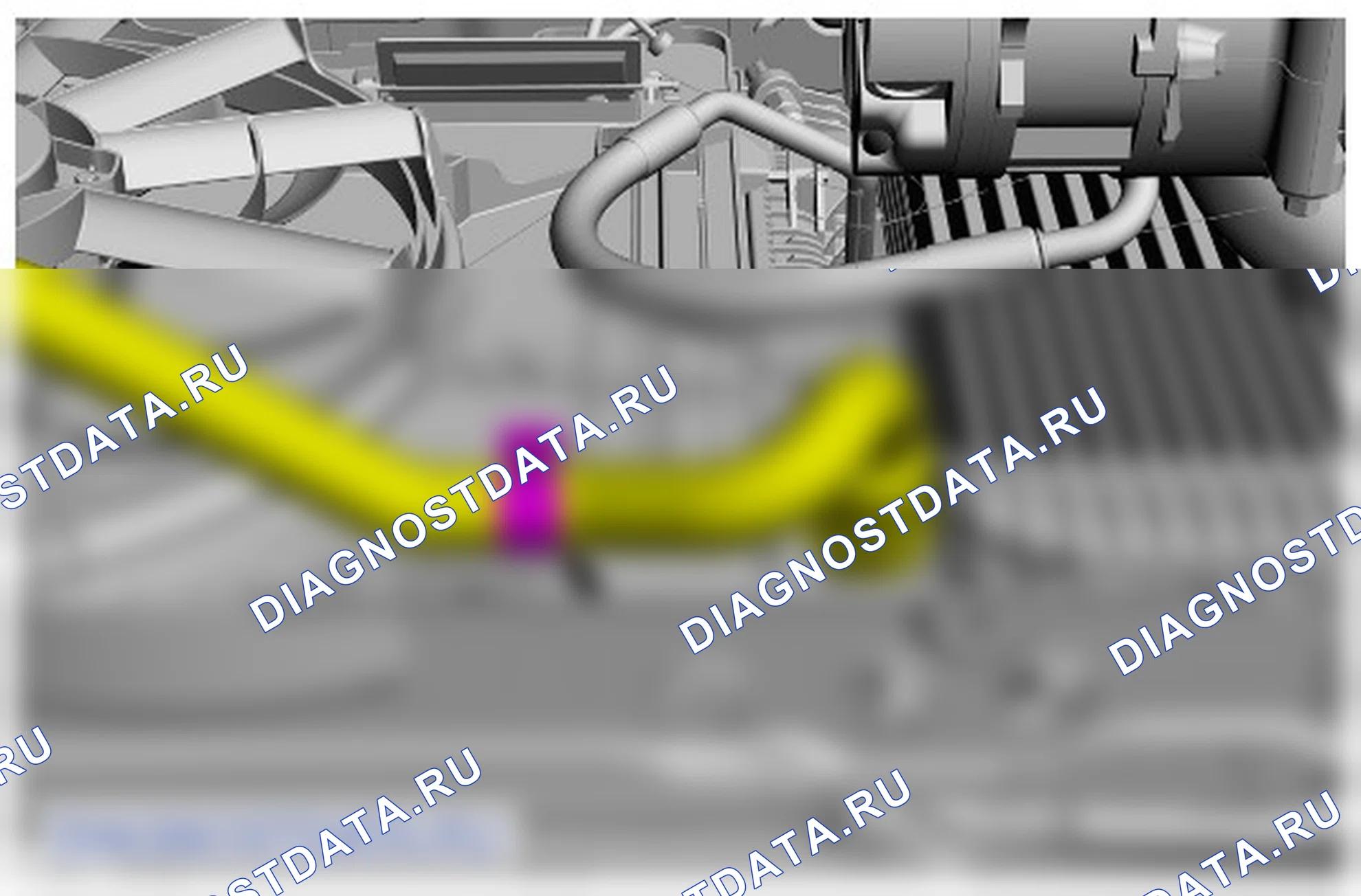 Как снять и установить радиатор. Ford Kuga II