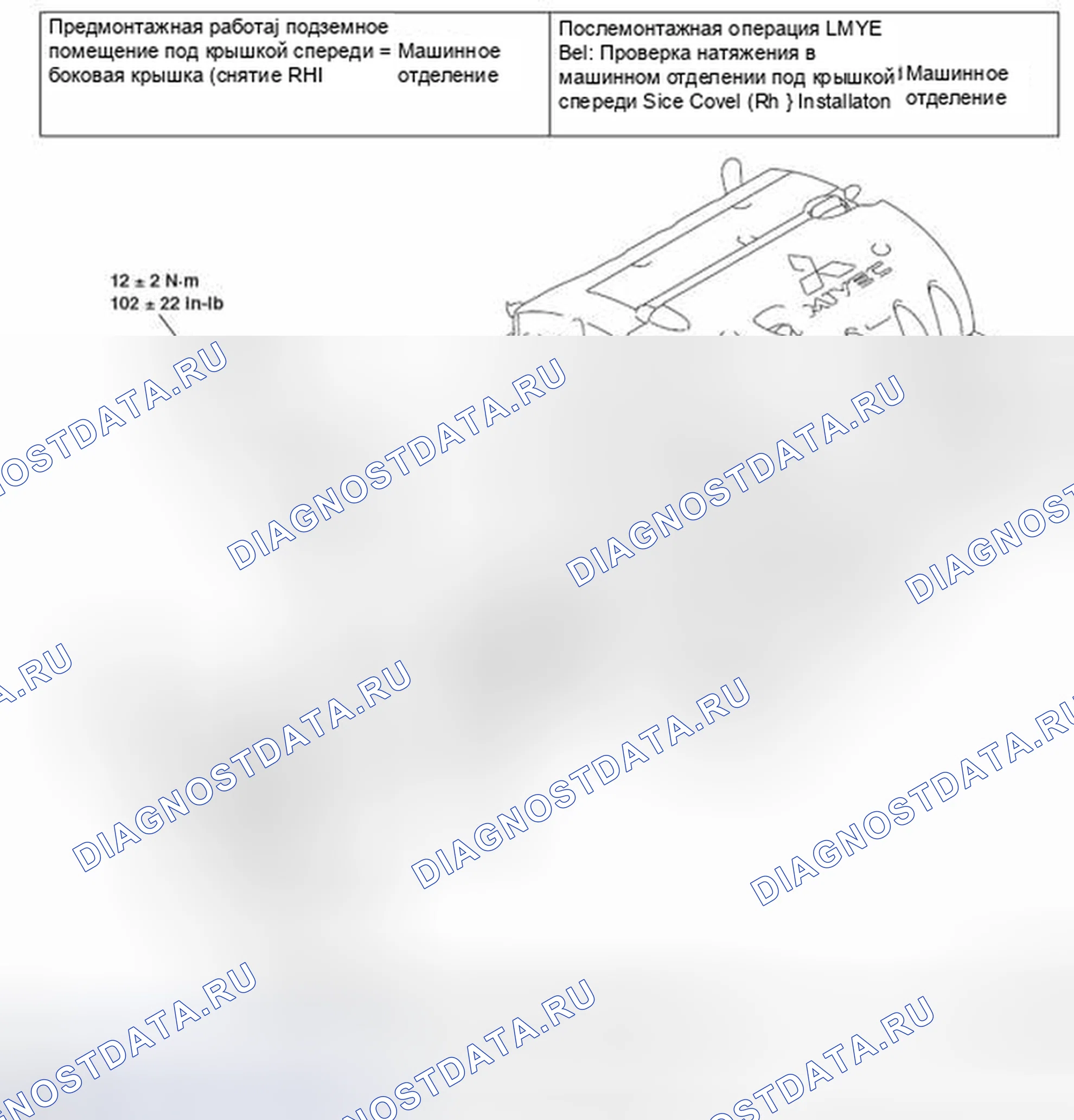 Рис. 124: ДЕМОНТАЖ И МОНТАЖ. Honda e:NP1 I