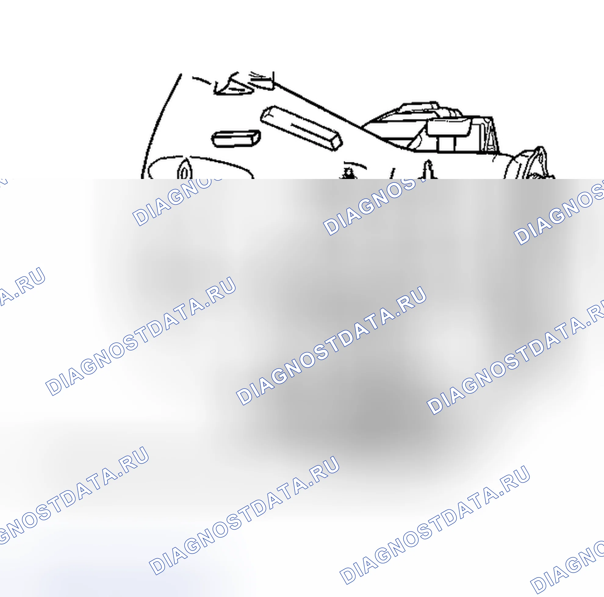Рис. 4: Демонтаж и монтаж (4-ступ. A / T). Hyundai Veloster I