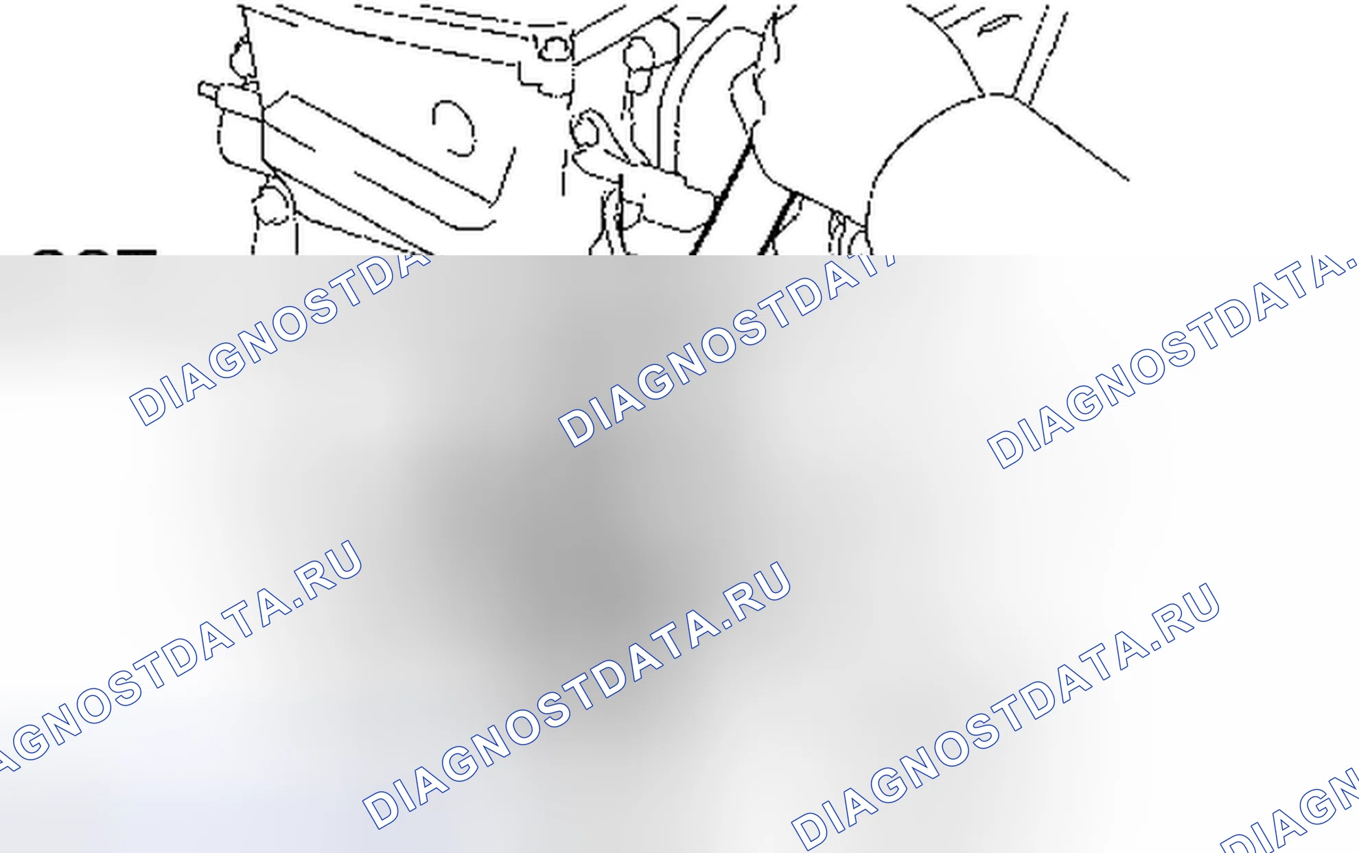Рис. 13: ДЕМОНТАЖ. Toyota Matrix E140