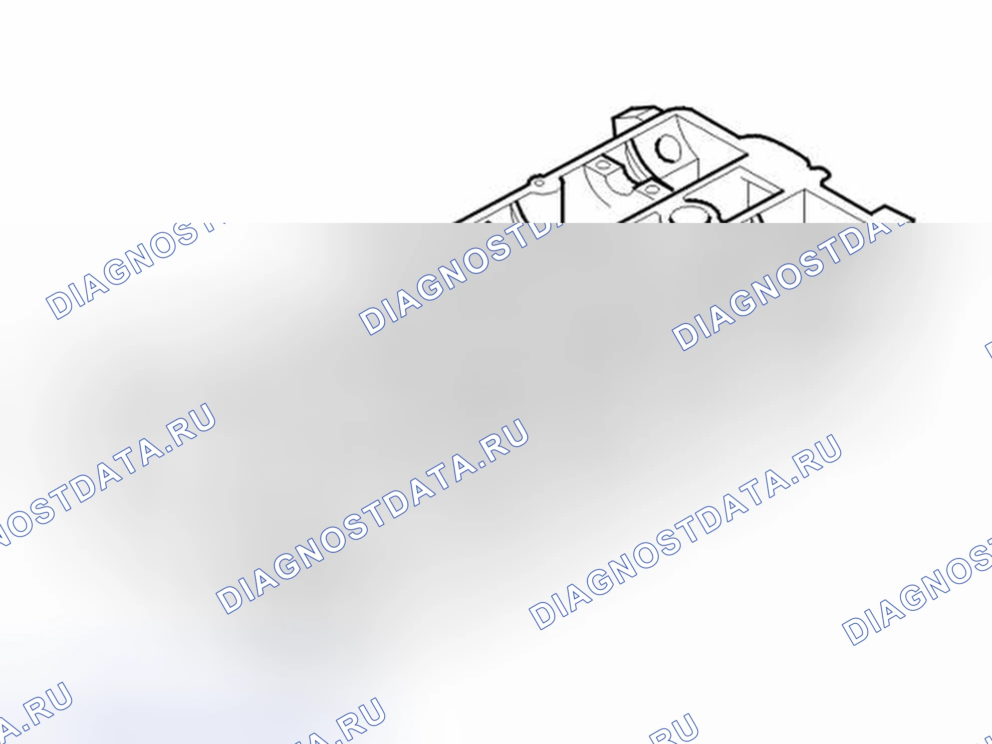 Рис. 136: ГОЛОВКА ЦИЛИНДРА. Volvo XC90 I