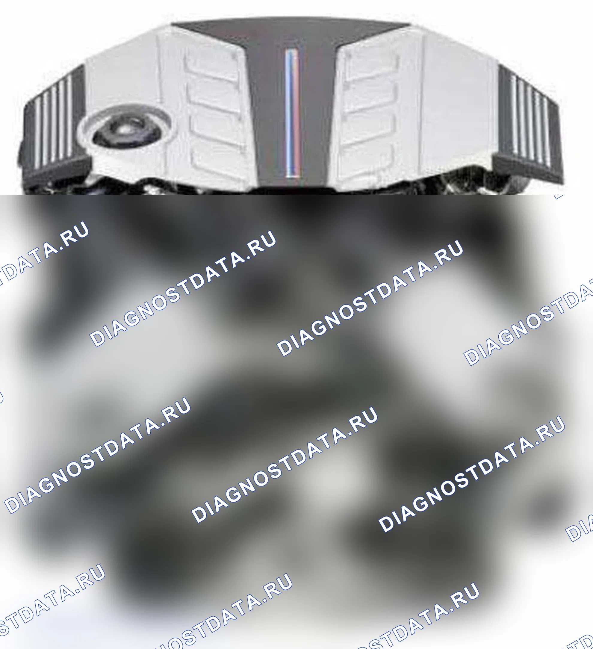 Рис. 40: Двигатель M с двойным турбонаддувом S63. BMW X5 M E70