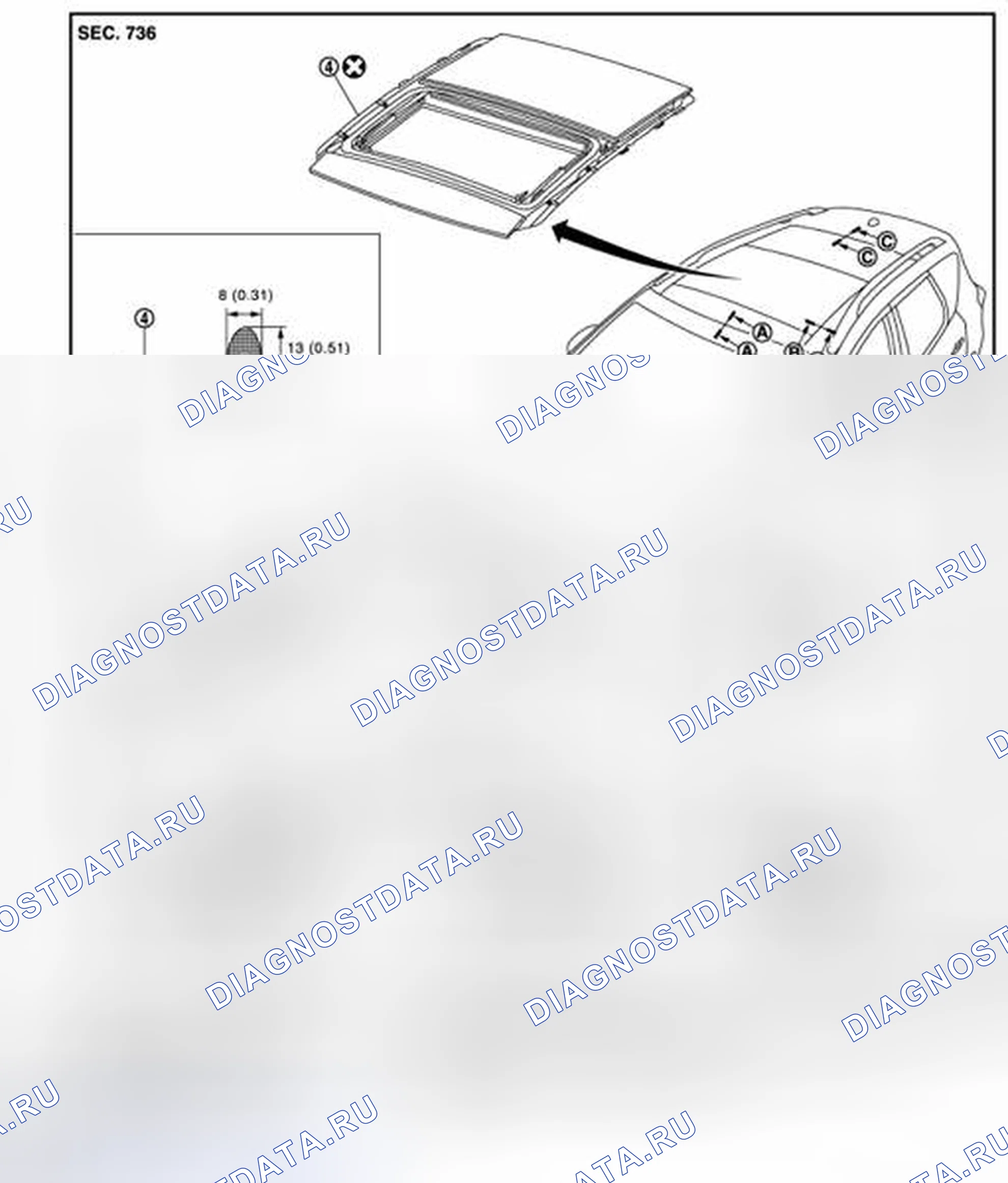 Рис. 172. Nissan Murano Z51 рестайлинг 2