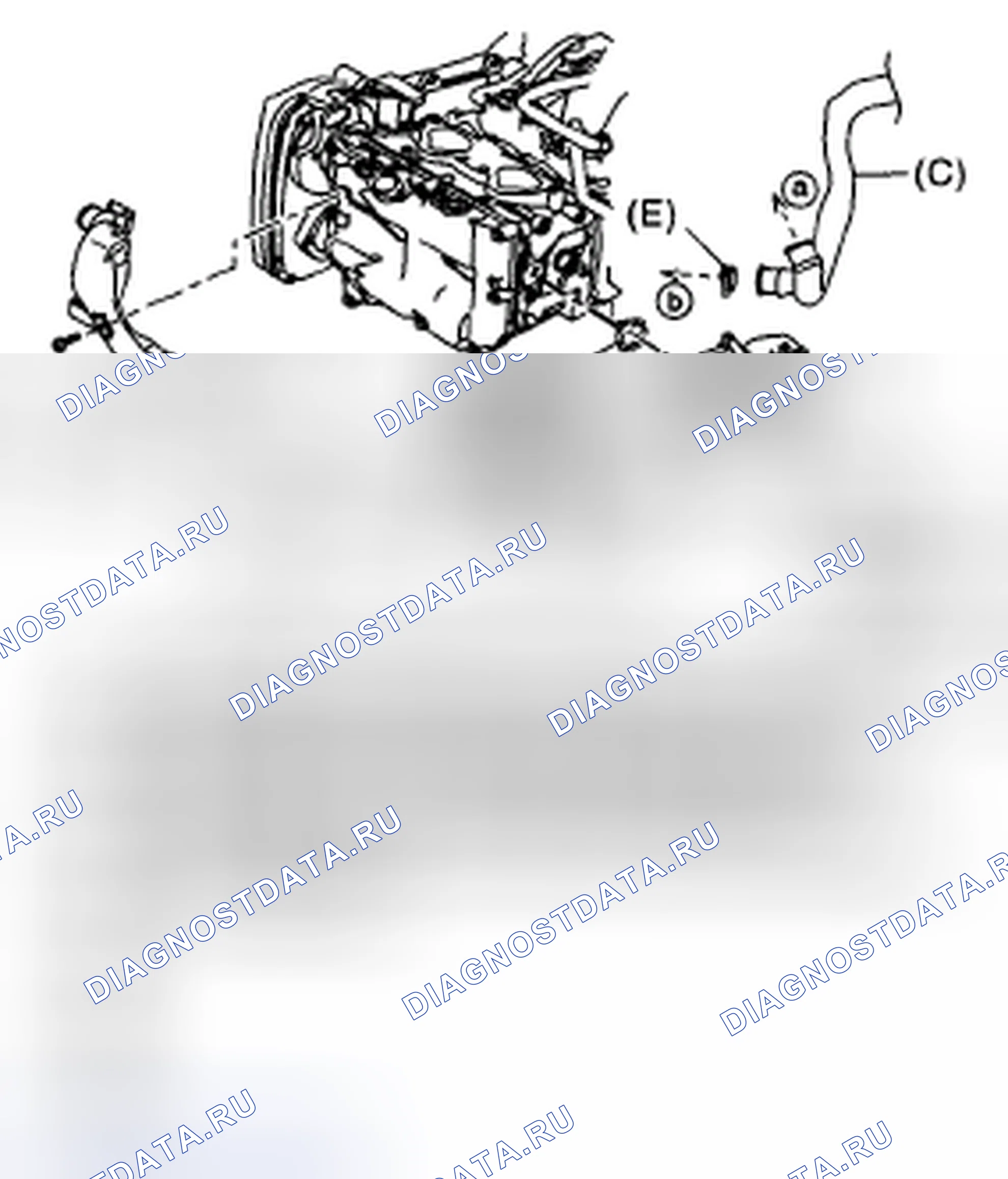 Рис. 66: КОМБИНИРОВАННЫЙ КЛАПАН ВТОРИЧНОГО ВОЗДУХА ЛЕВ. Subaru Outback BP рестайлинг
