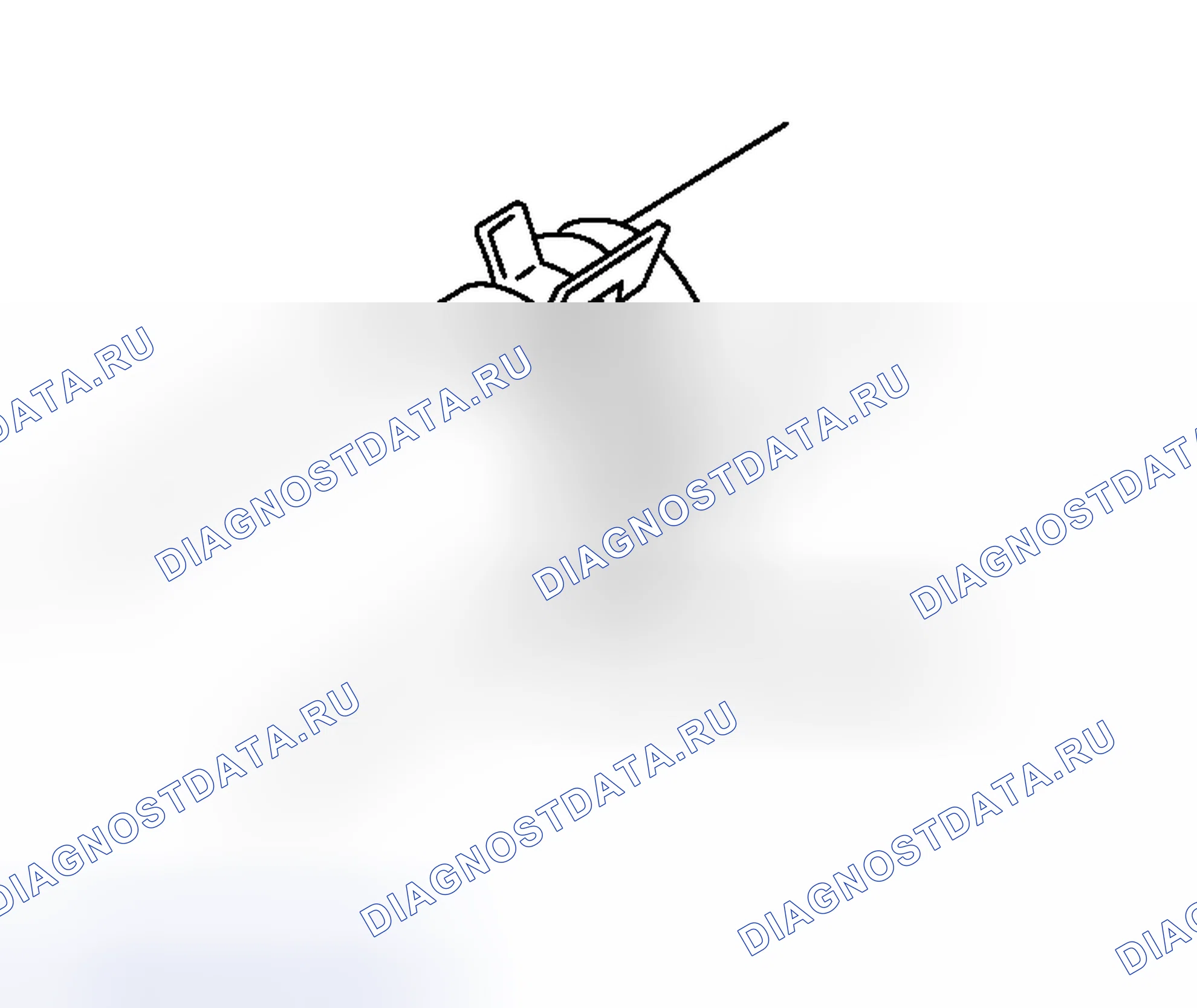 Рис. 694: <<A>> ОТСОЕДИНЕНИЕ ВЕРХНЕГО ШЛАНГА РАДИАТОРА. Mitsubishi Lancer Evolution IX