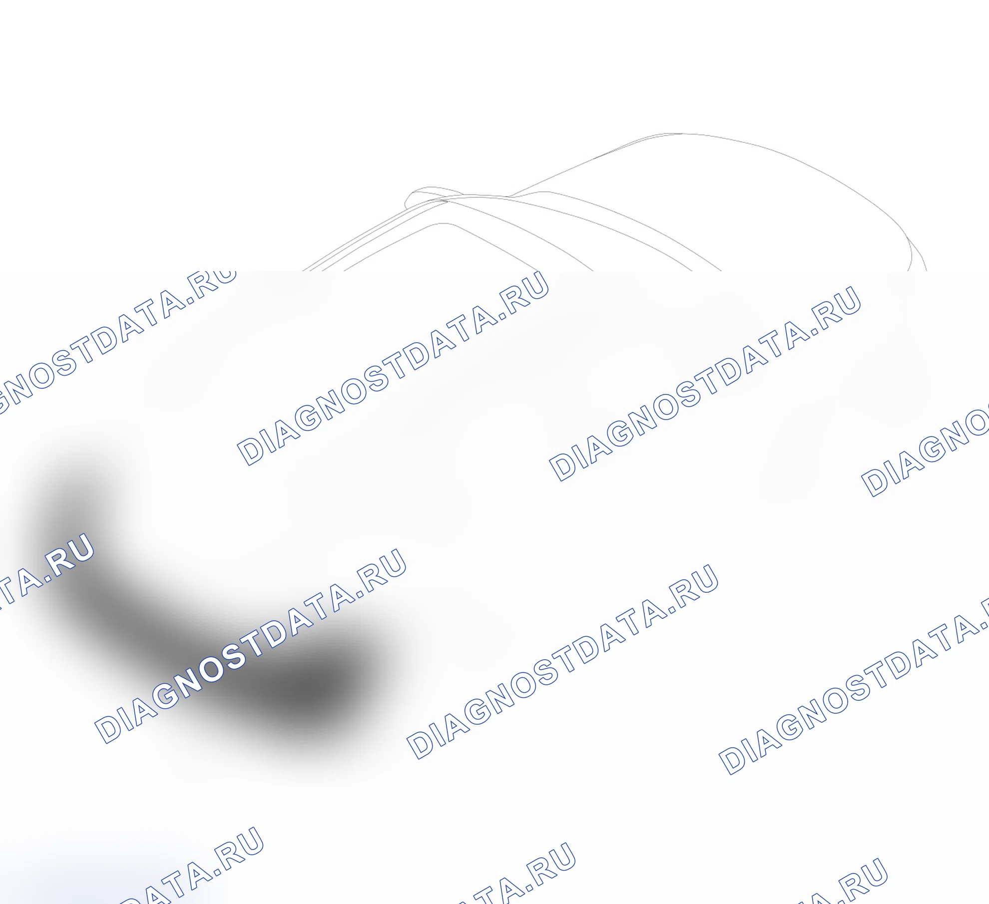 Схема расположения заднего бампера — Haval Jolion. Haval Jolion I