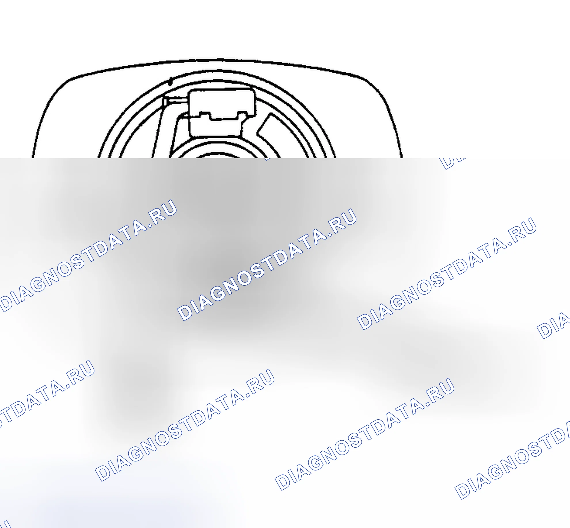 Рис. 11: СПИРАЛЬНЫЙ КАБЕЛЬ. Toyota Land Cruiser 100