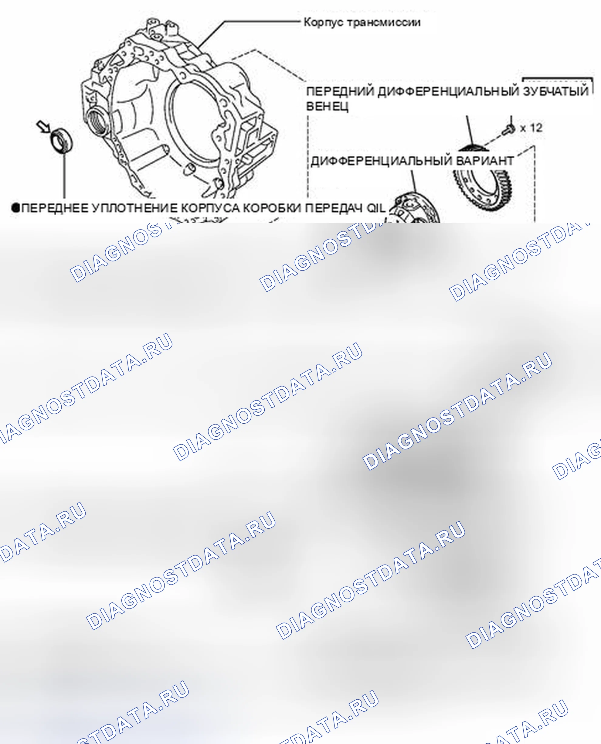 Рис. 325: ИЛЛЮСТРАЦИЯ. Toyota Avalon XX30 рестайлинг 2