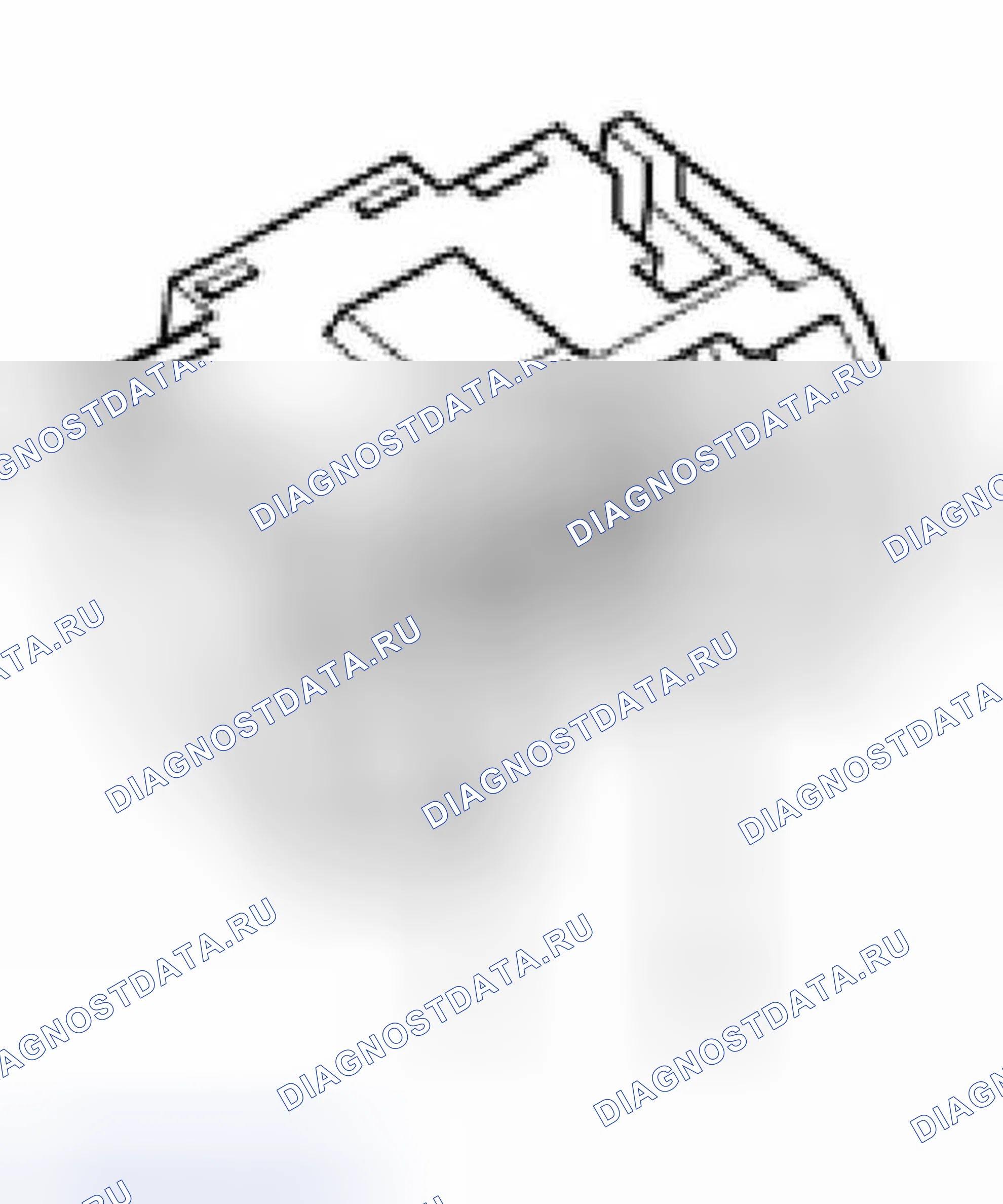 Рис. 349: Транспортные средства с кодом двигателя AEG. Volkswagen Golf Mk4
