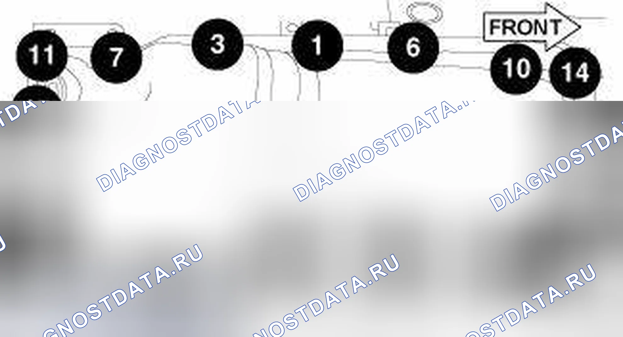 Рис. 230: ДЕМОНТАЖ. RAM Pickup 2500 
