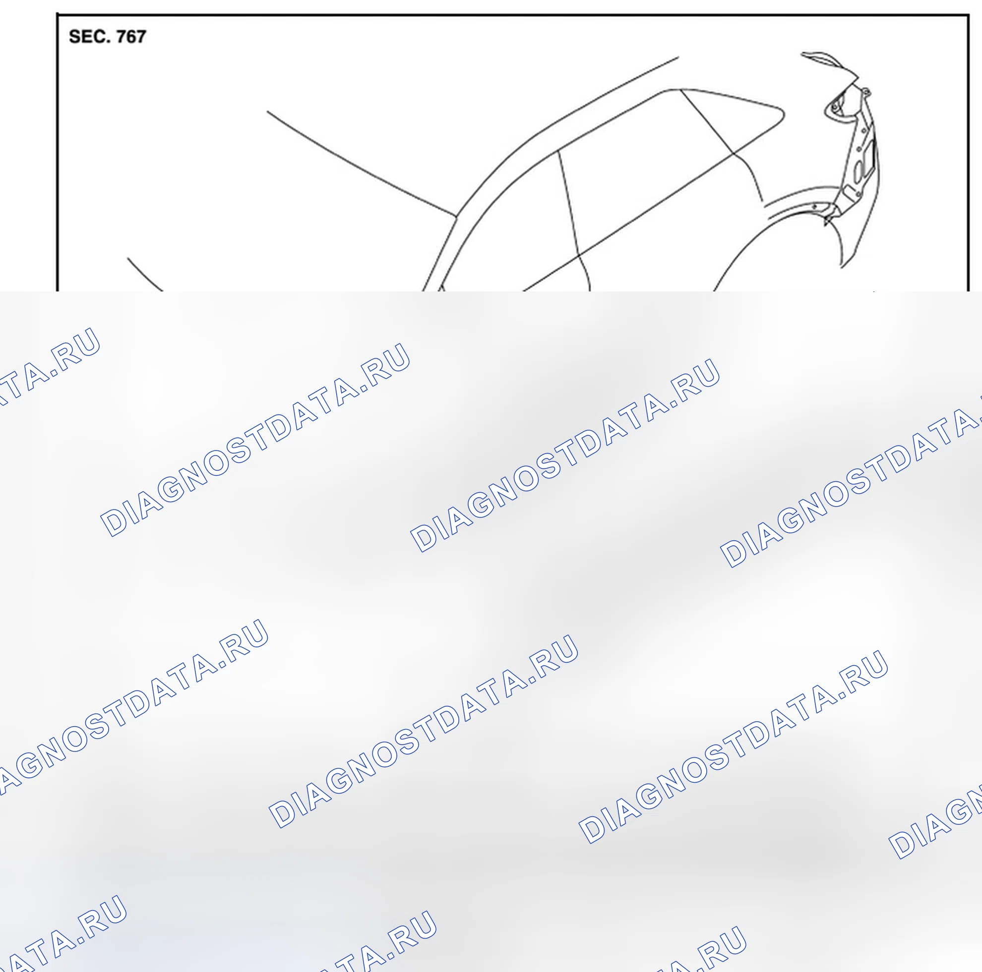 Рис. 34: Разнесенный вид. Infiniti FX35 II