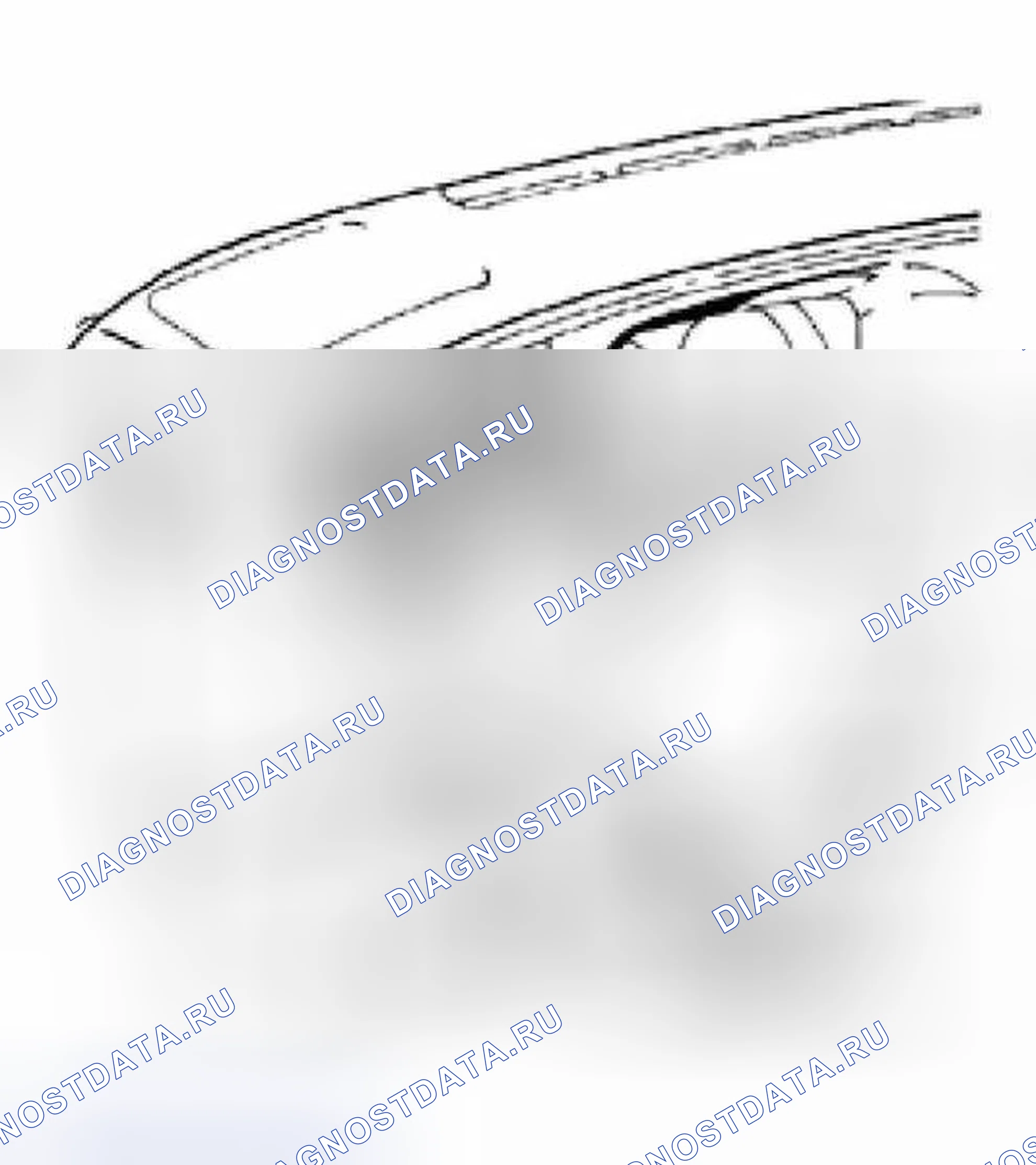 Рис. 6: Ручка и опора (дизельный двигатель, от 10.95, VIN # 3VWRJ01H4PM039231). Volkswagen Golf Mk3