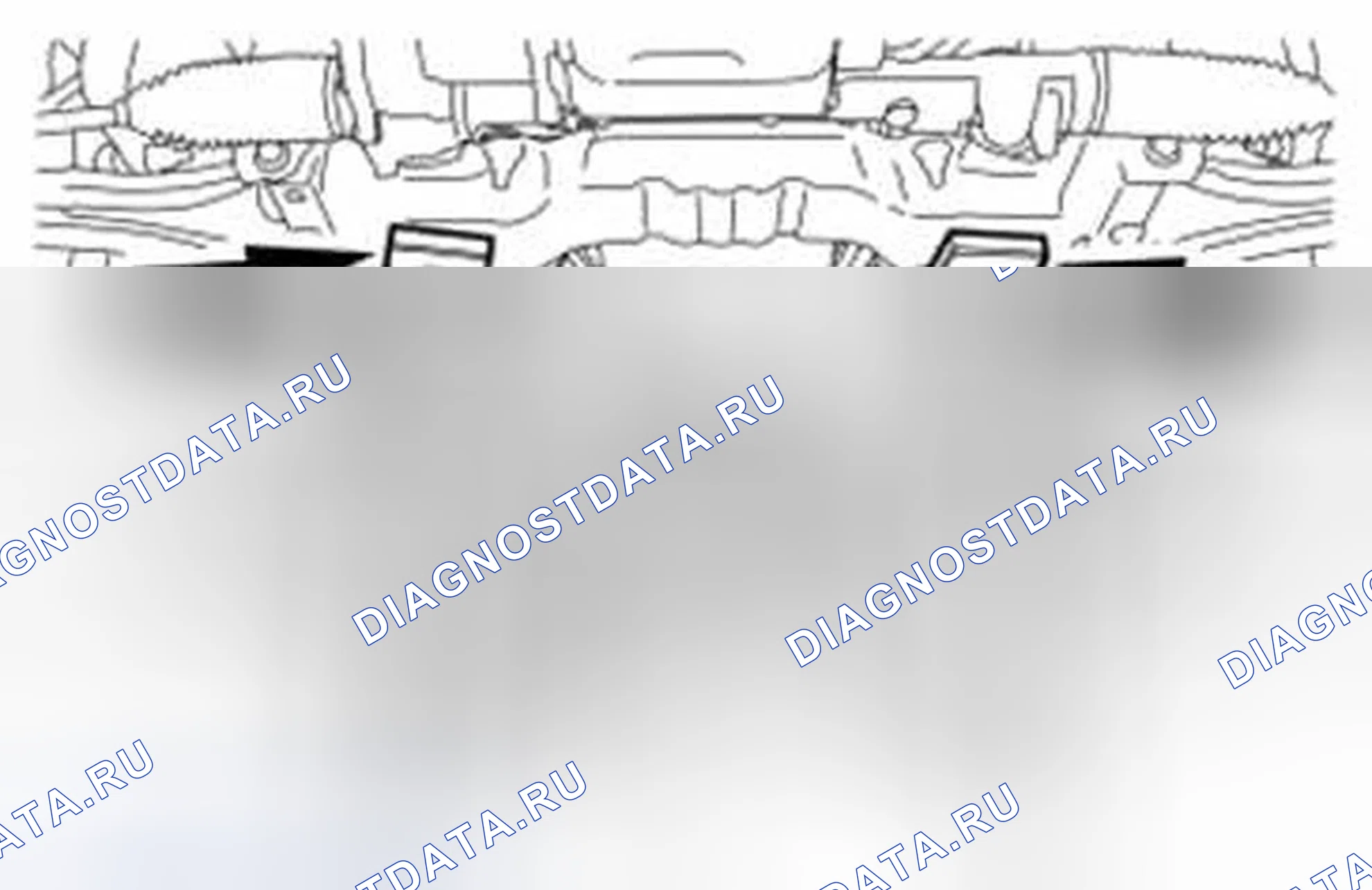 Рис. 1252: Демонтаж. Ford Mustang V рестайлинг