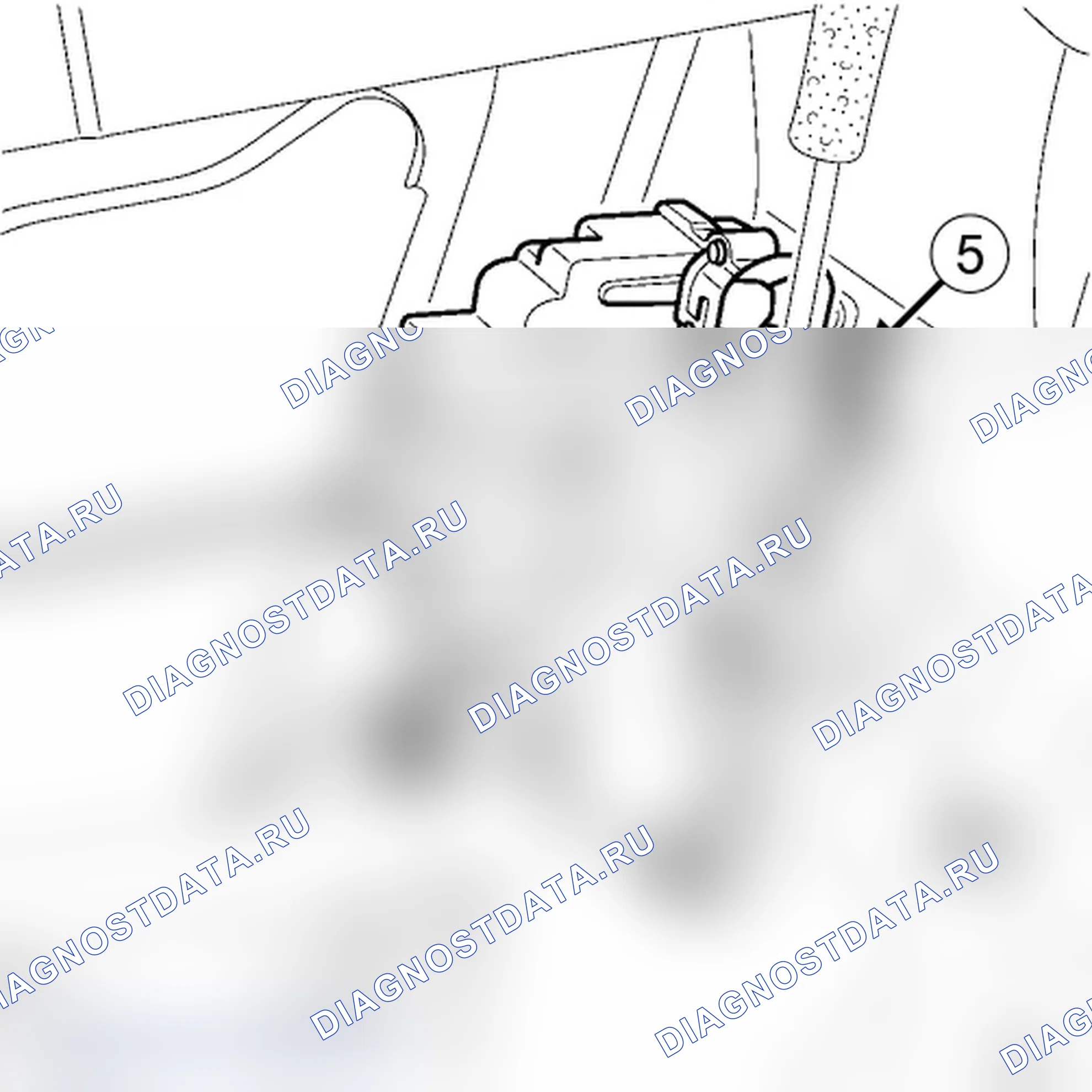 Замок задней боковой двери. Renault Scenic II