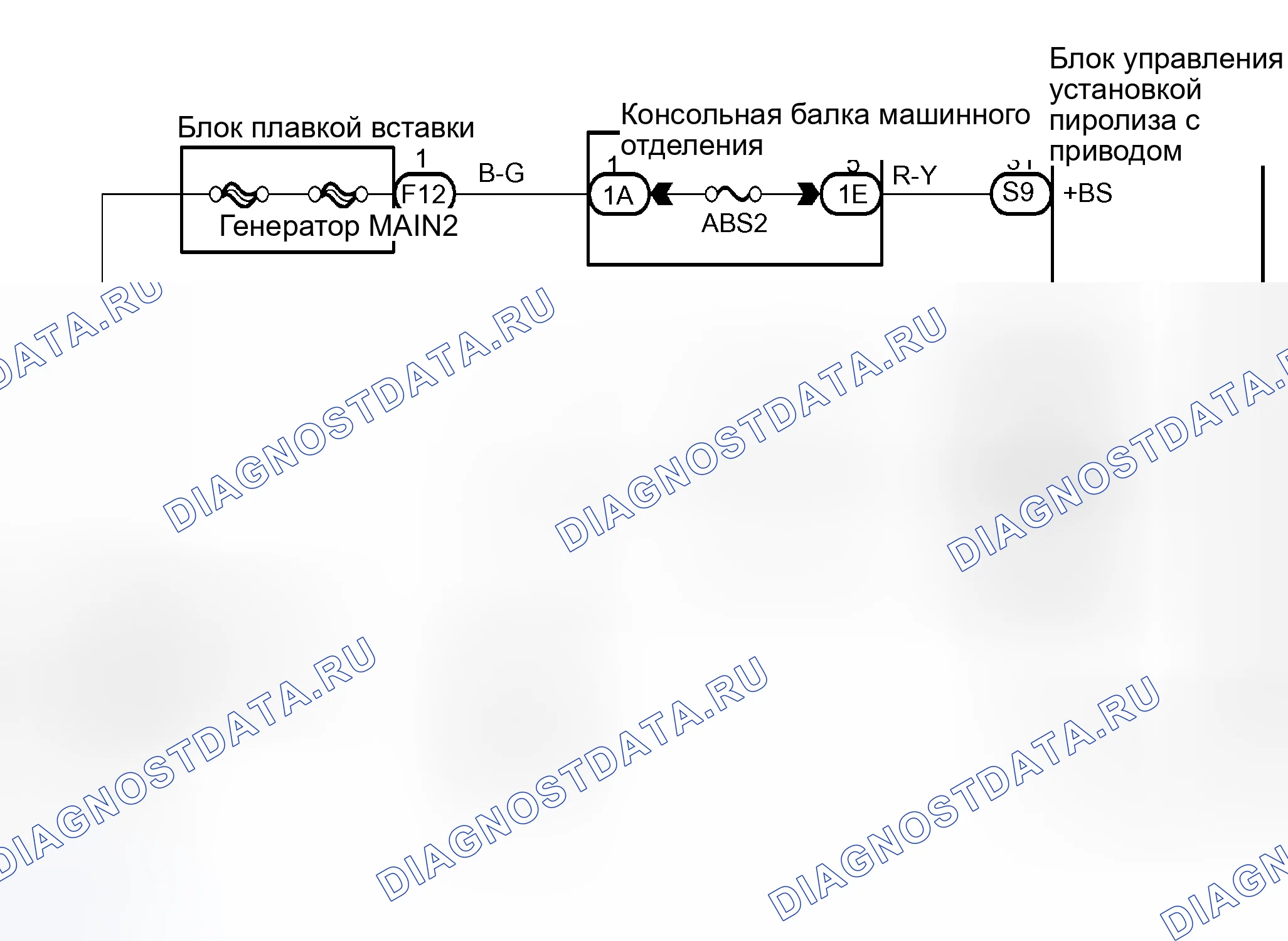 Рис. 116: электросхема. Toyota RAV4 II рестайлинг