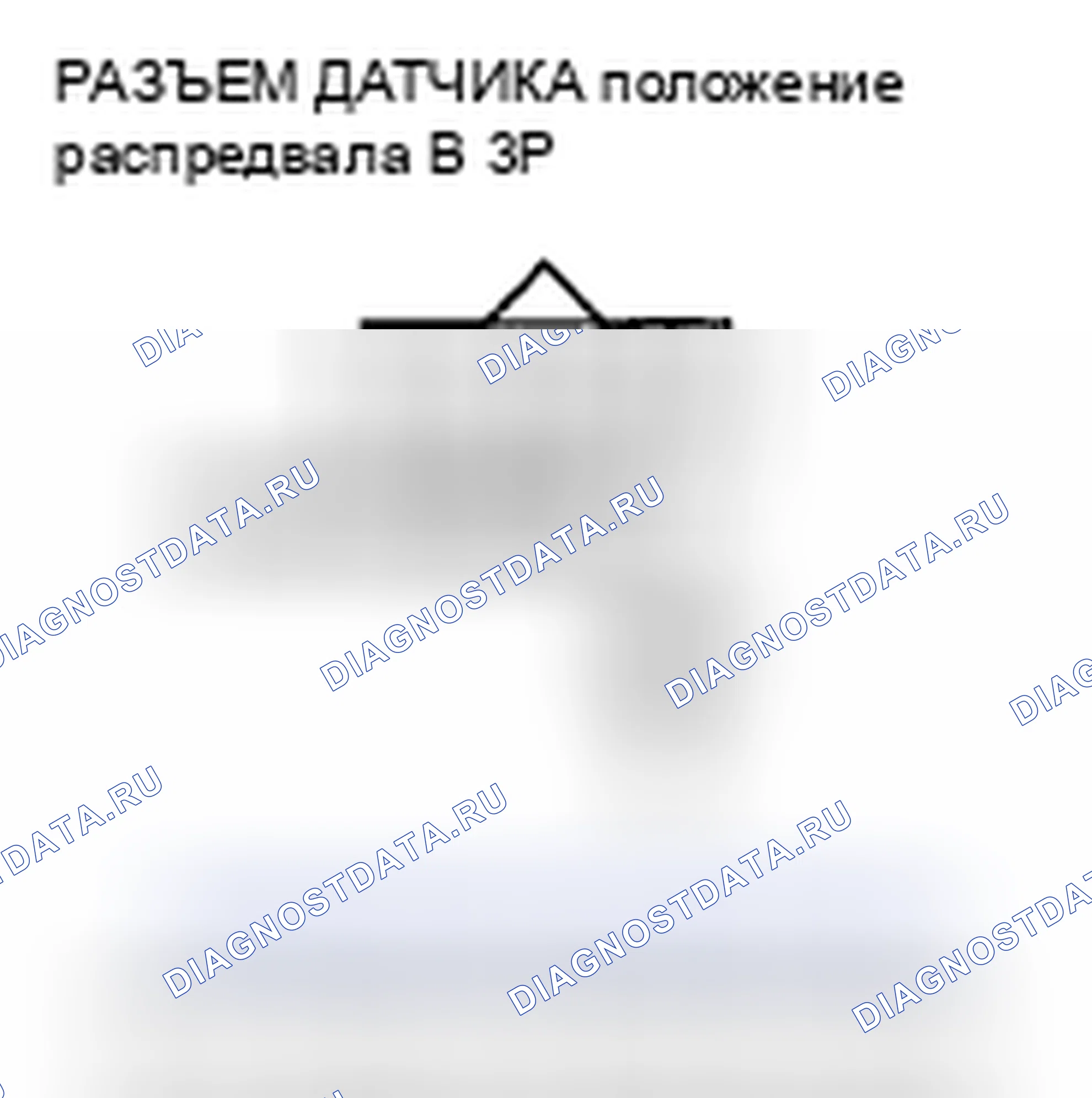 Рис. 219: расшифровка кода ошибки P0365: Датчик положение распредвала B Нет сигнала. Acura CSX I