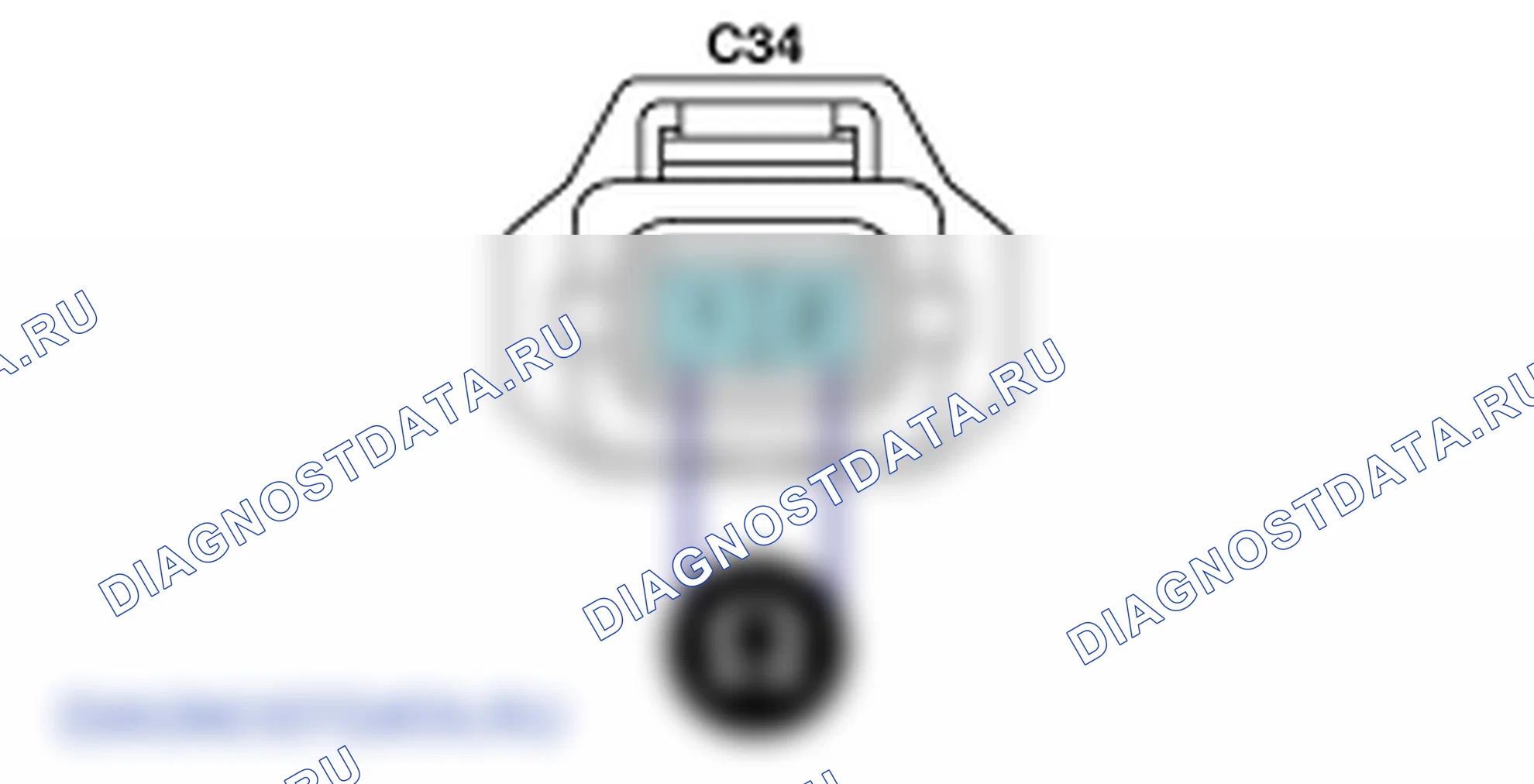 Проверка компонента — P0092. Kia Sorento BL
