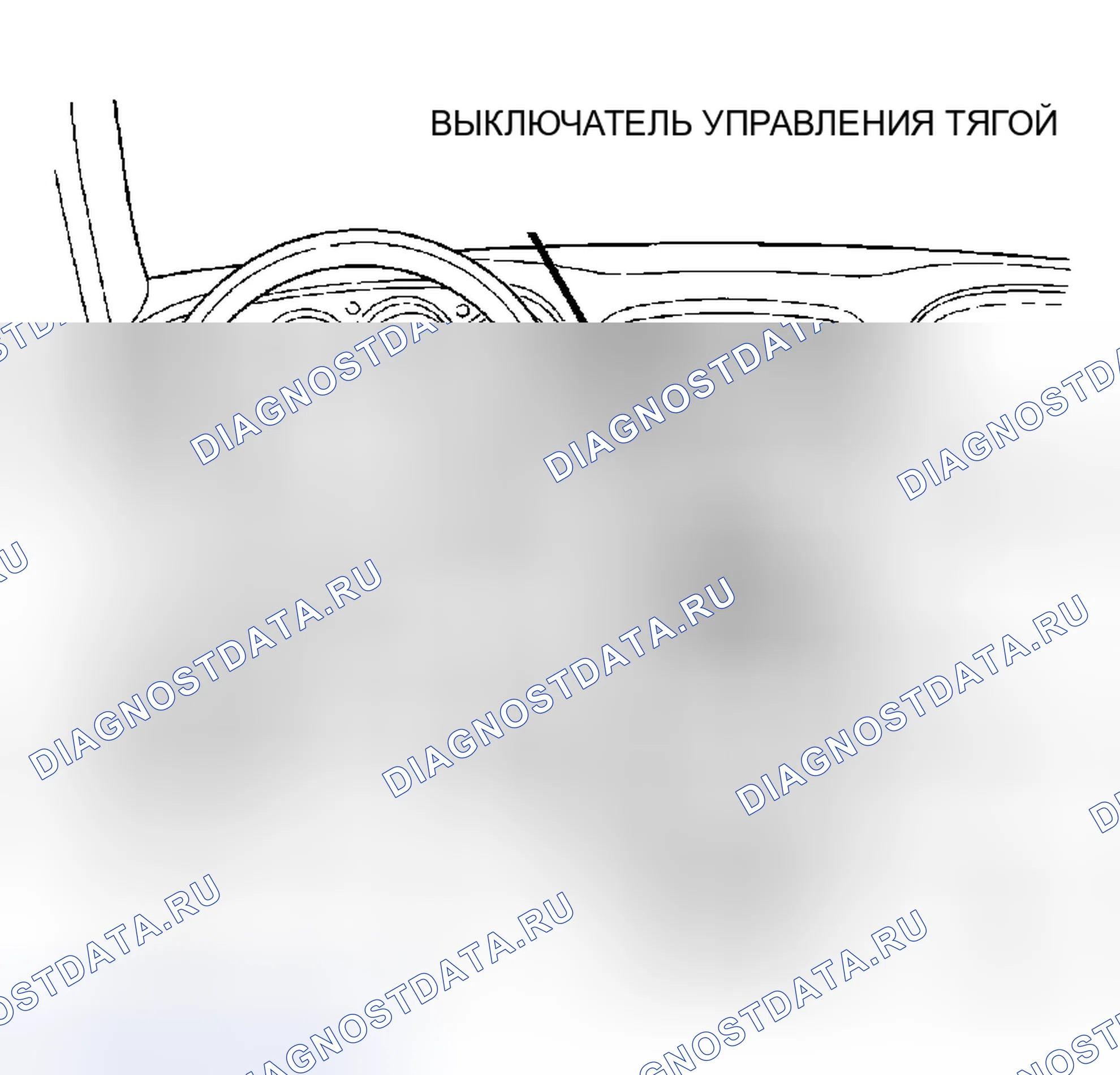 Рис. 17: ВЫКЛЮЧАТЕЛЬ УПРАВЛЕНИЯ ТЯГОЙ. Chrysler PT Cruiser I