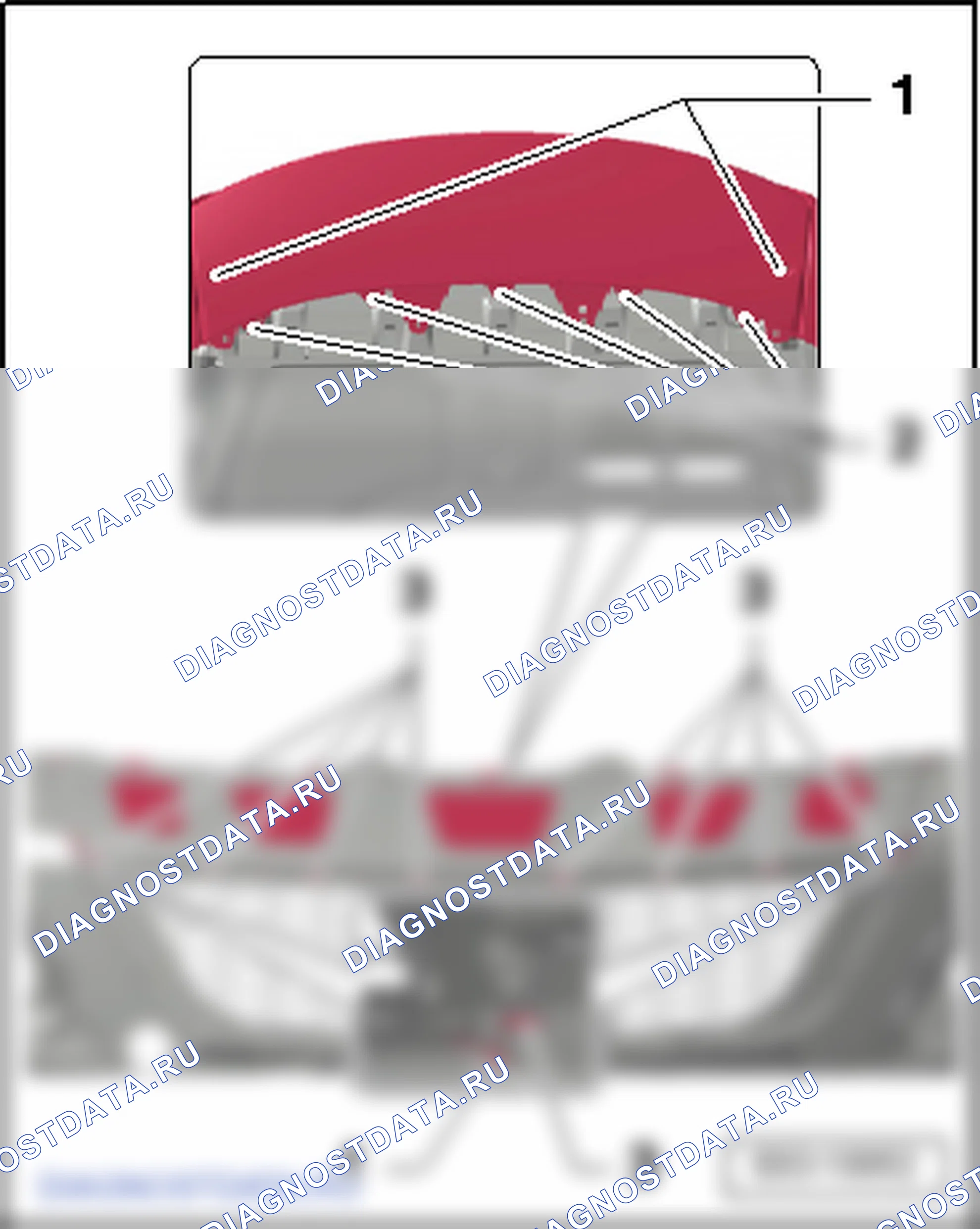 Облицовка бампера. SEAT Altea I