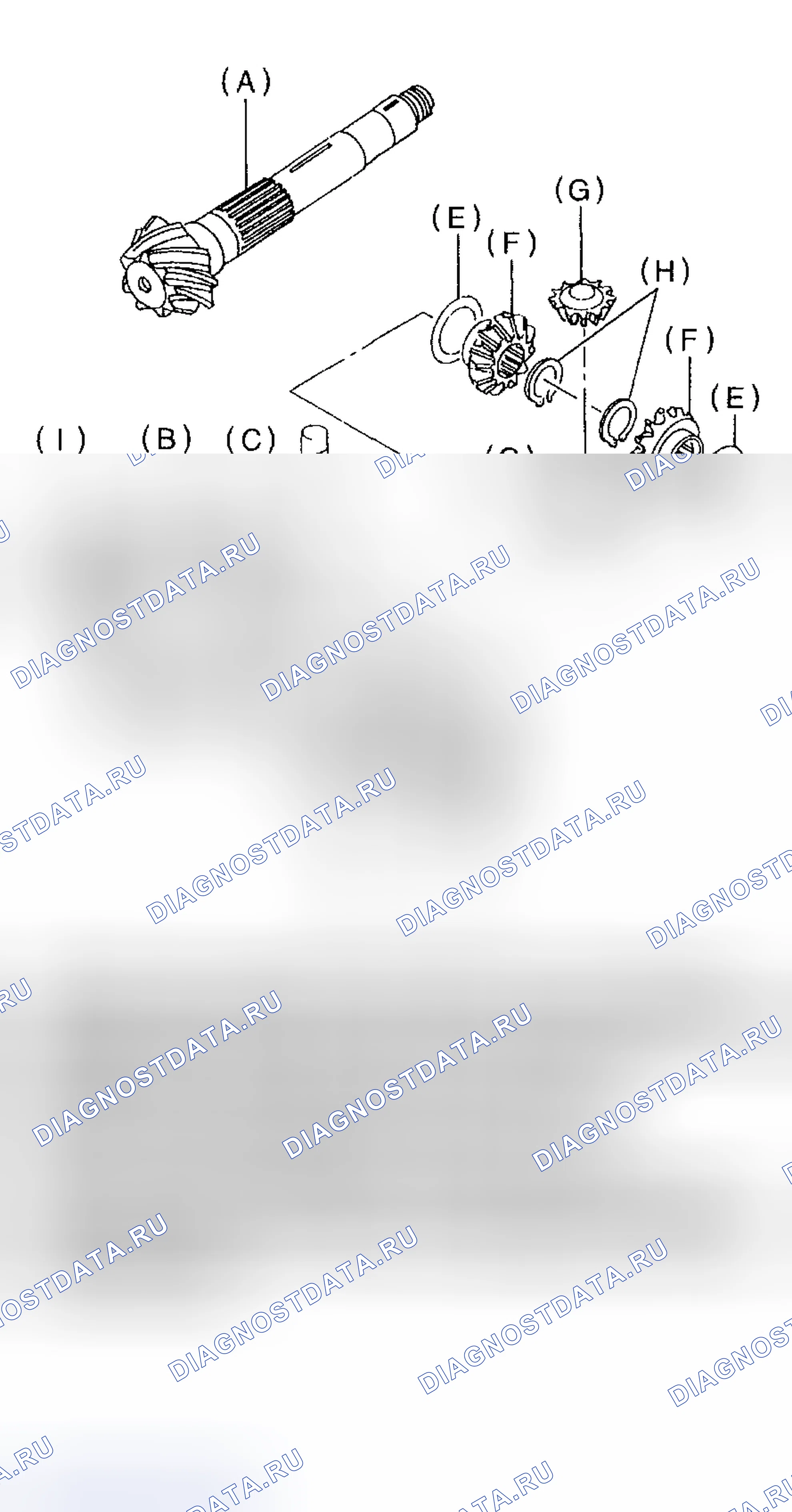 Рис. 88: ИНСПЕКЦИЯ. Subaru Impreza GD/GC/GG