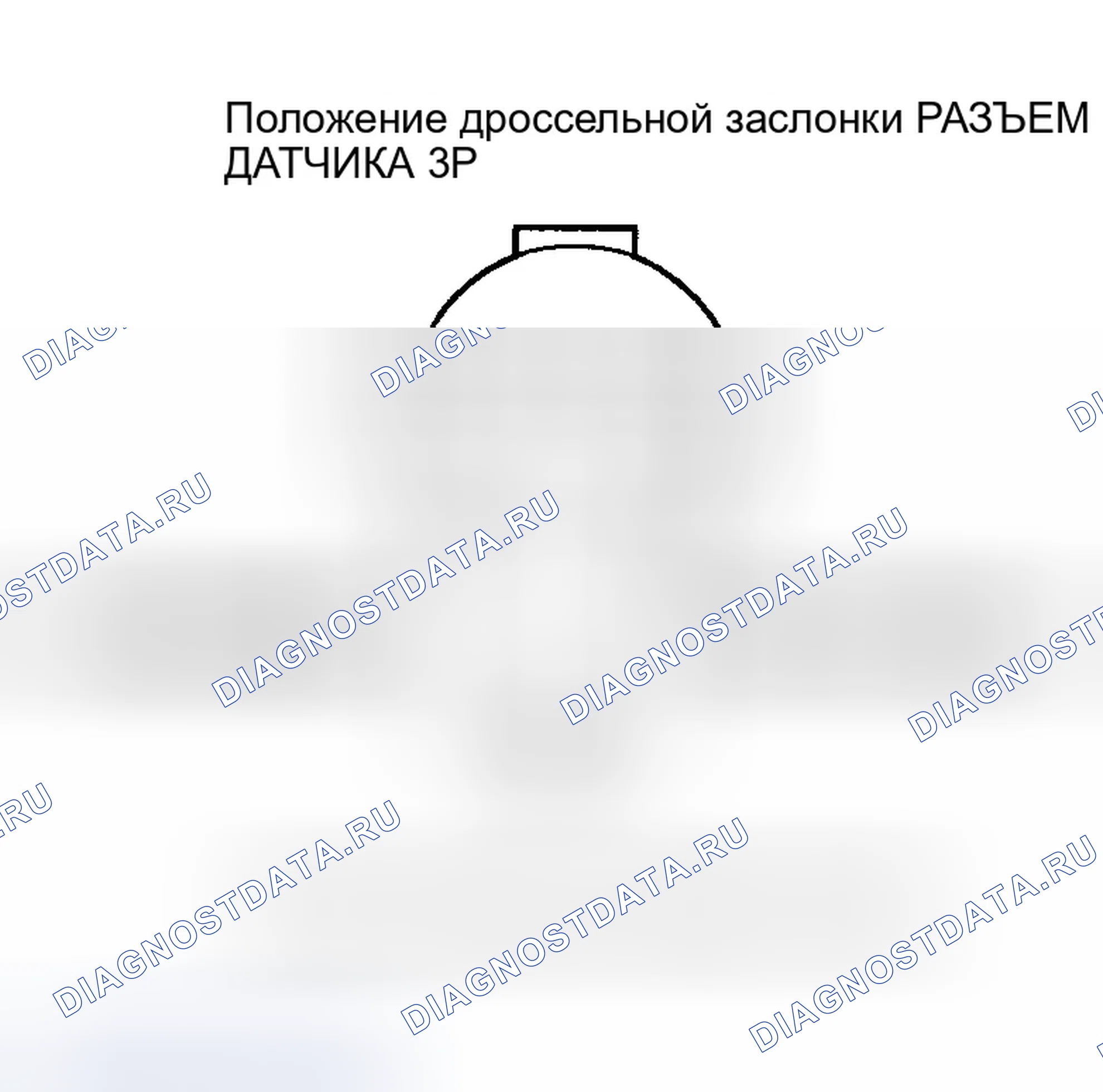 Рис. 237: расшифровка кода ошибки P0122: Низкое напряжение цепи датчика Tp. Honda Accord VI