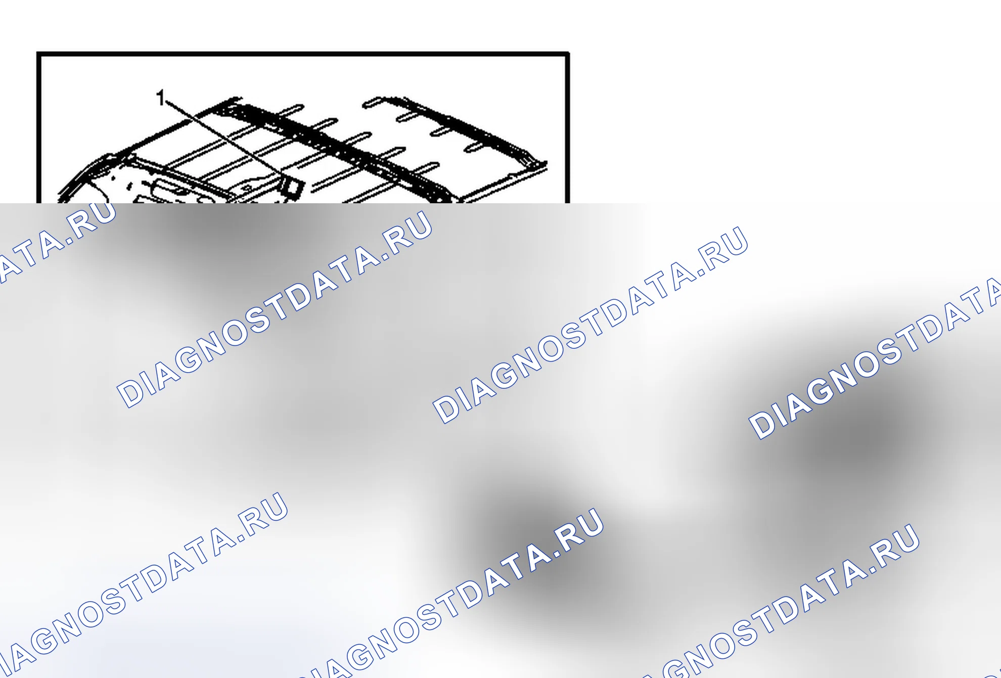Рис. 40: Замена приемника замка двери с дистанционным управлением. Chevrolet Traverse I
