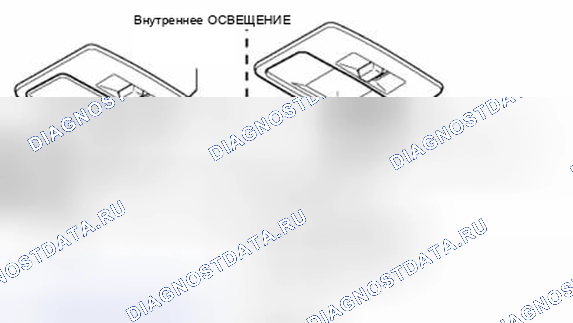 Рис. 59: СНЯТИЕ / УСТАНОВКА ВНУТРЕННЕЙ ЛАМПОЧКИ. Audi Q8 I