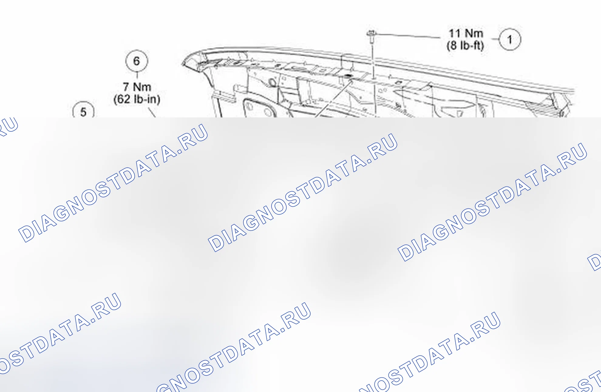 Рис. 19: Флакон дегазатора - 2,3 л. Ford Ranger II