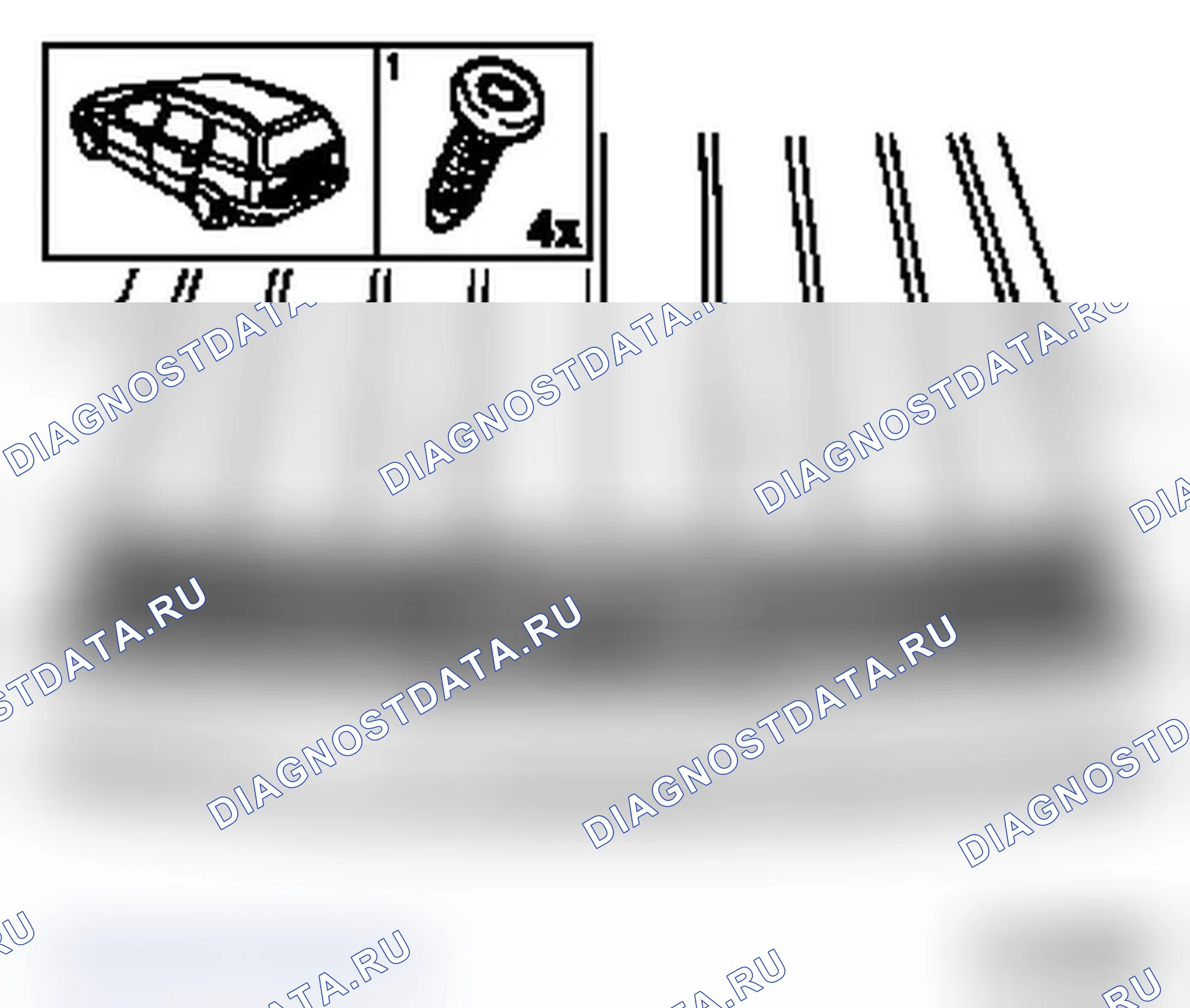 Снятие и установка внутренней обшивки задней панели снизу (модель F35). Opel Astra G