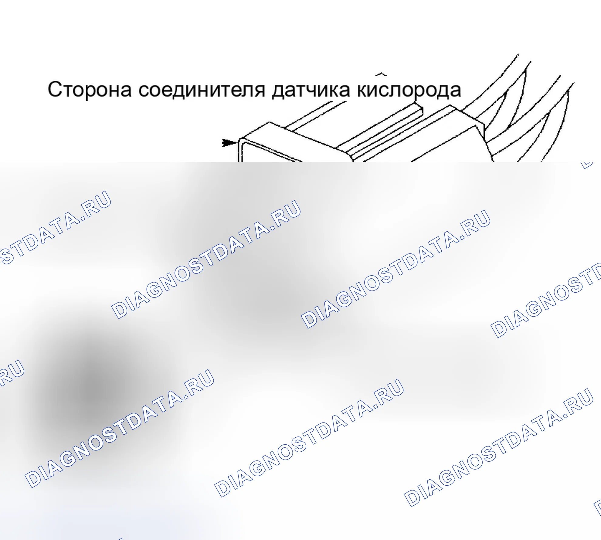 Рис. 198: ТЕСТ Tc-103A - ОТКАЗ НАГРЕВАТЕЛЯ ДАТЧИКА O2 ВЫШЕ ПО ПОТОКУ. Dodge Grand Caravan III