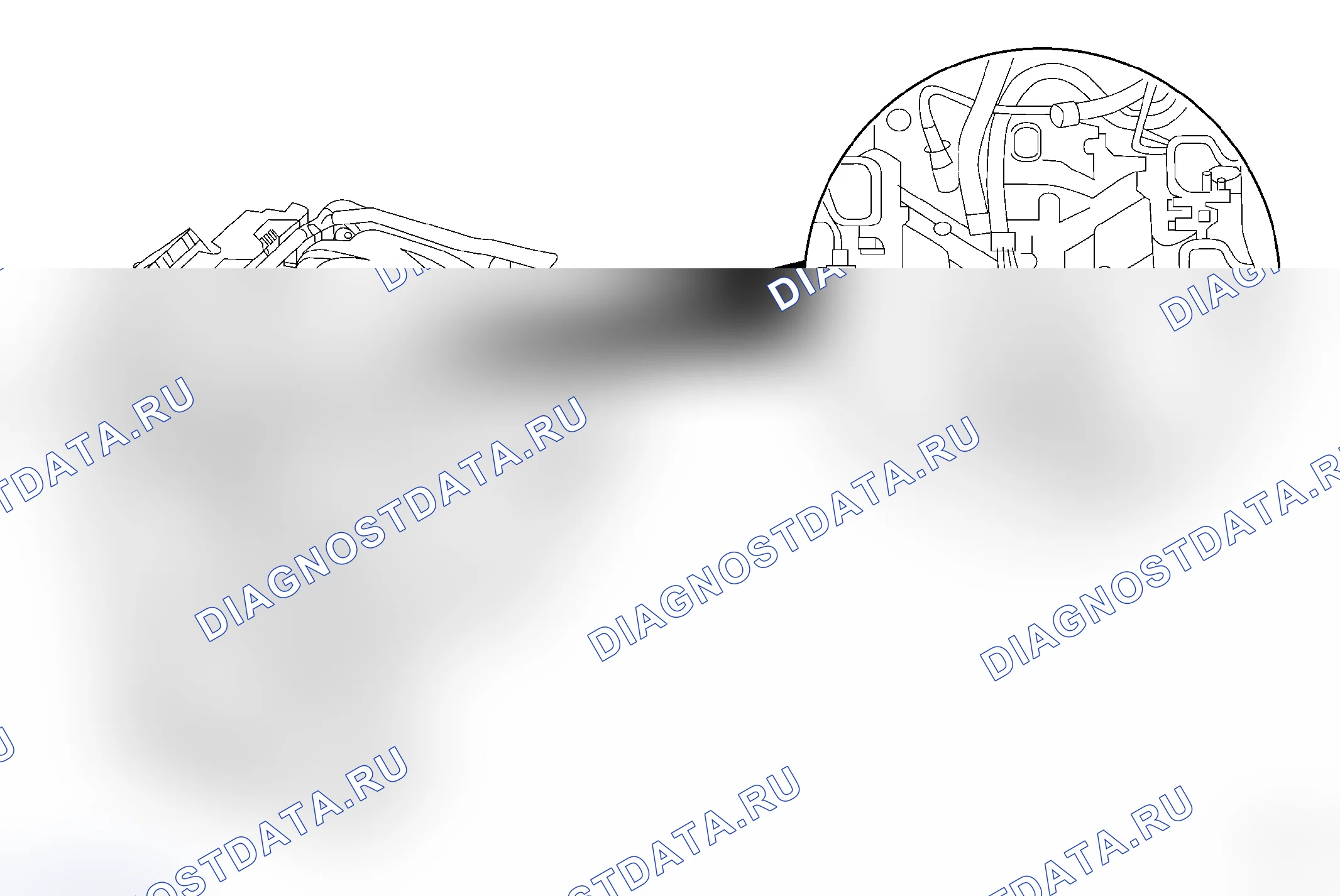 Рис. 12: ОПИСАНИЕ - ДАТЧИК ДЕТОНАЦИИ. Chrysler Crossfire I final