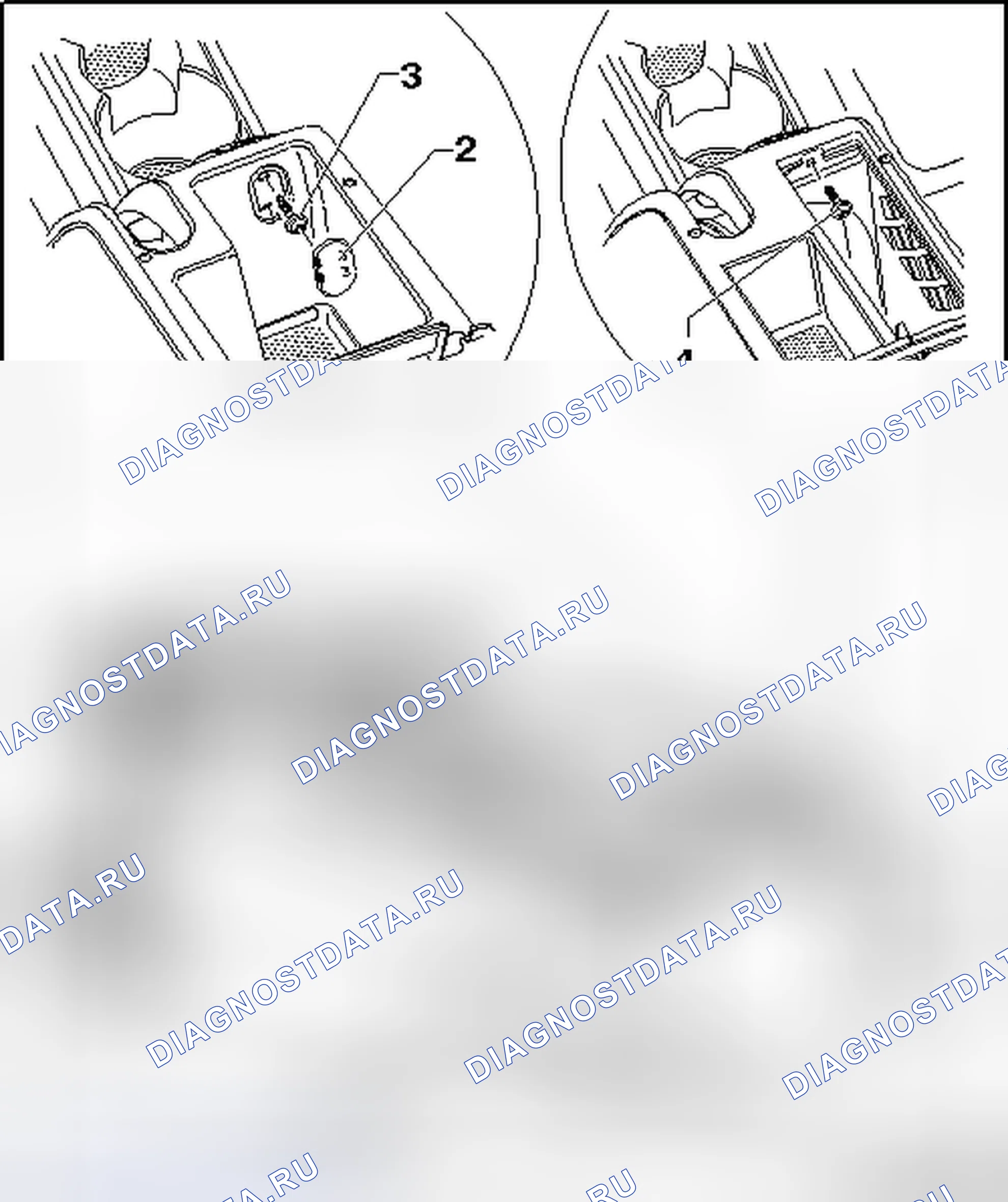 Рис. 10: ЦЕНТРАЛЬНАЯ КОНСОЛЬ, HIGHLINE. Volkswagen Eos I