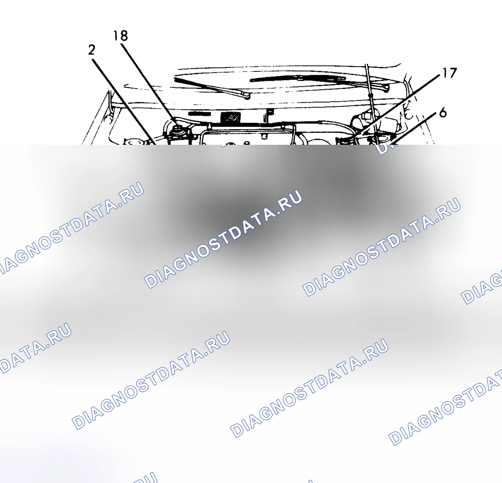 Рис. 8: РАСПОЛОЖЕНИЕ ТОЧЕК ОБСЛУЖИВАНИЯ. Honda Civic VIII