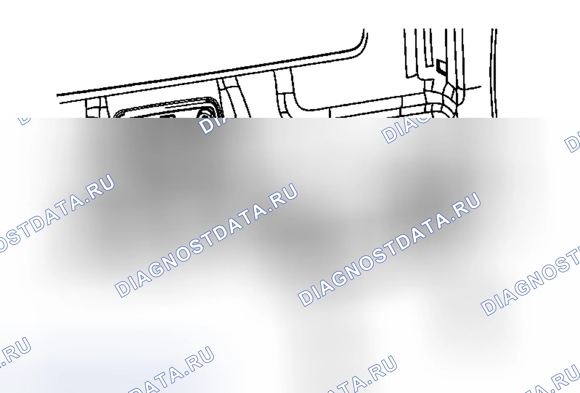 Рис. 46: Замена лампы с подсветкой Sunshade. Cadillac SRX II