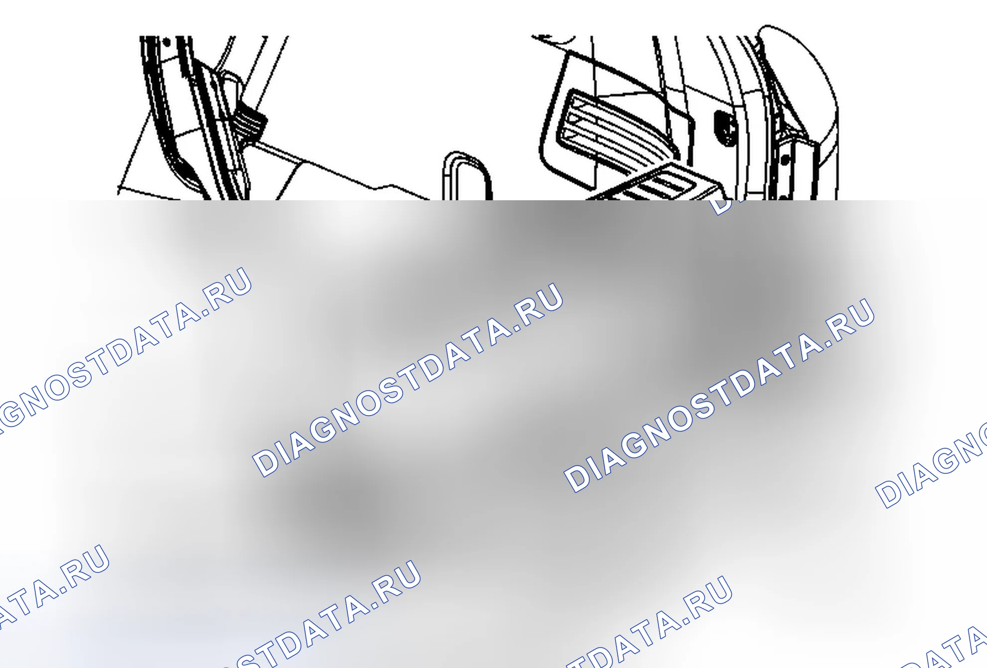 Рис. 75: Замена подоконника двери дверь багажника (траверса). Chevrolet Traverse I