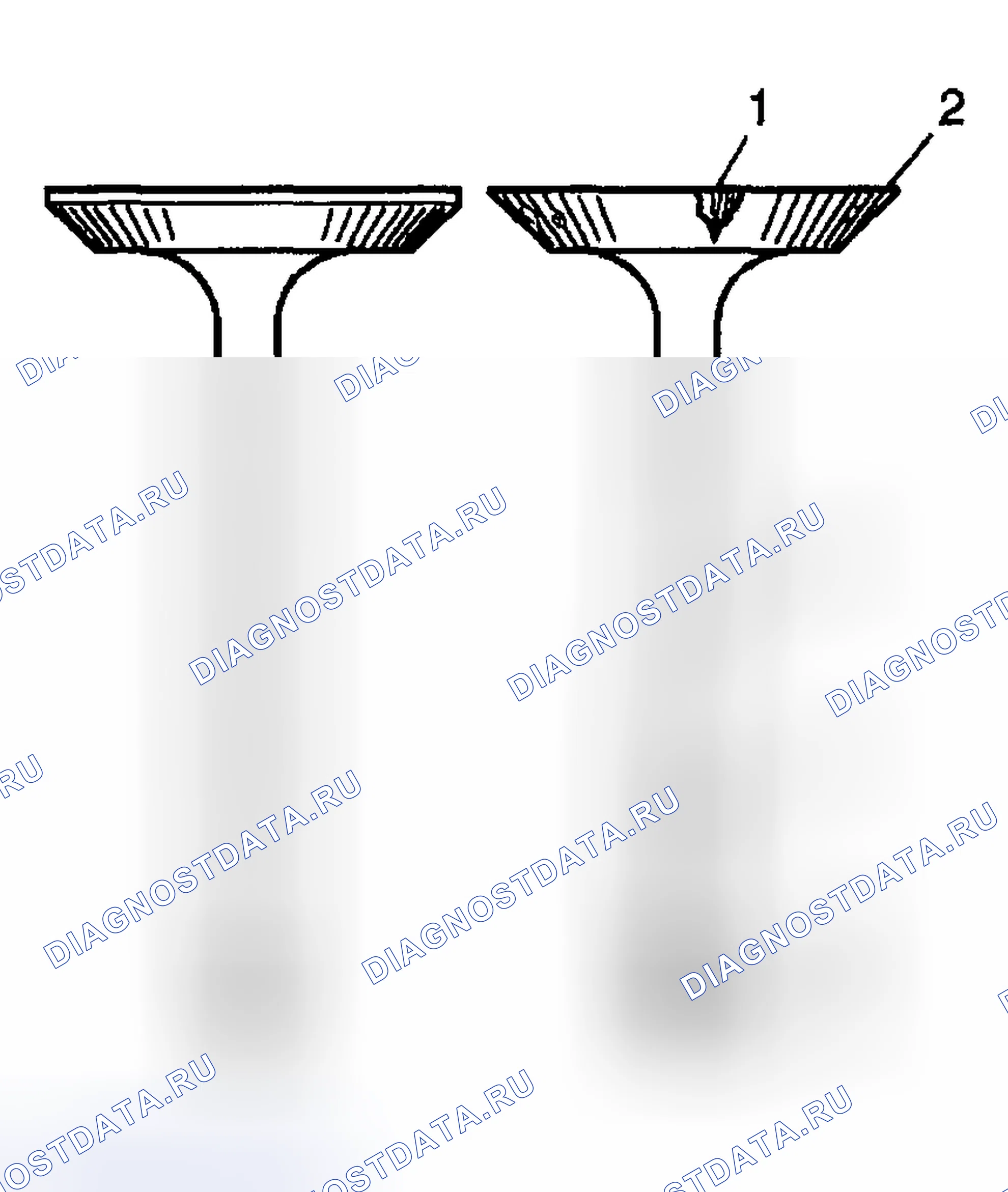 Рис. 310: Очистка и проверка клапанов. Kia Ceed CD