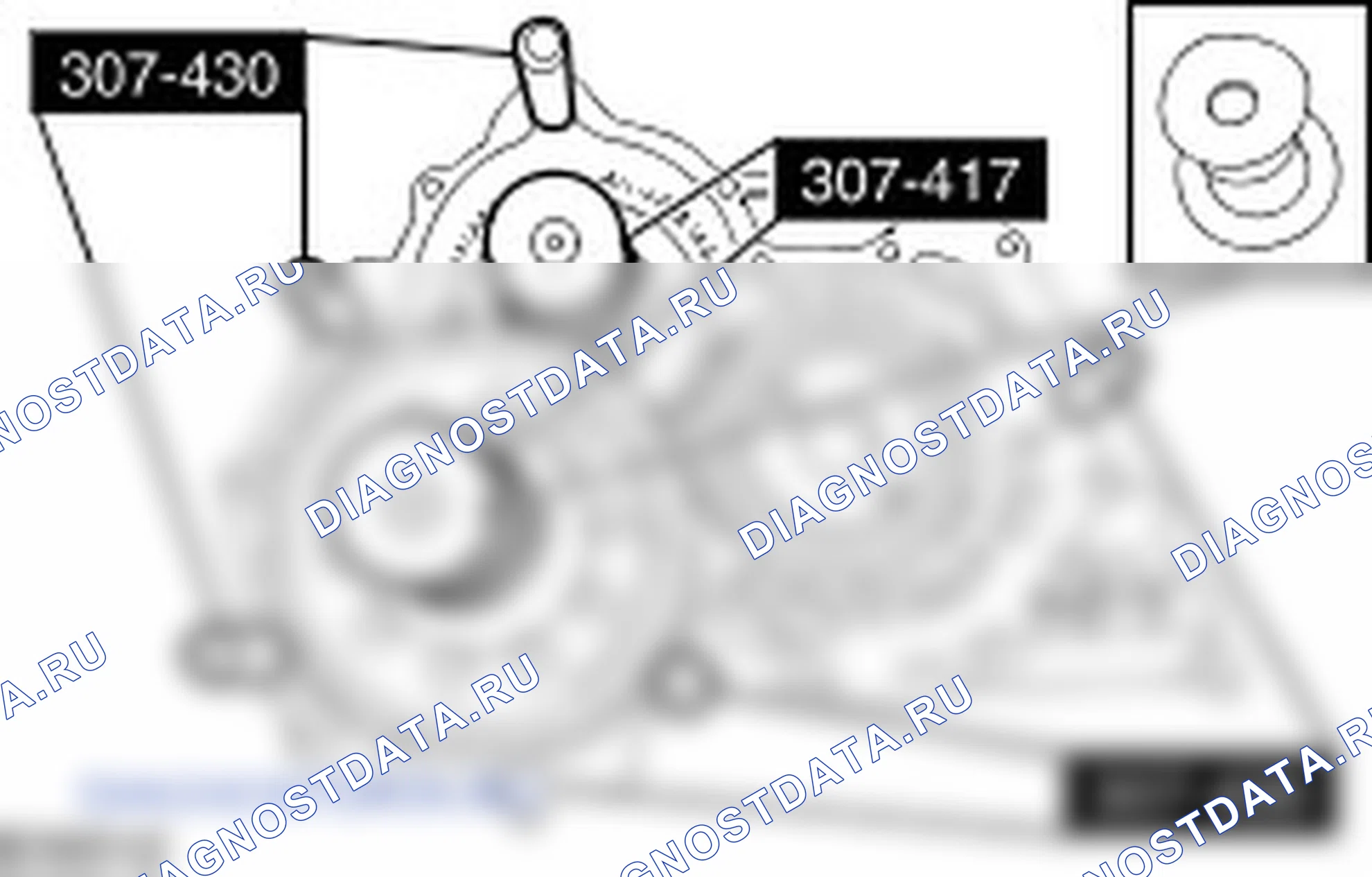 Сборка коробки передач в блоке с ведущим мостом. Ford C-MAX I рестайлинг