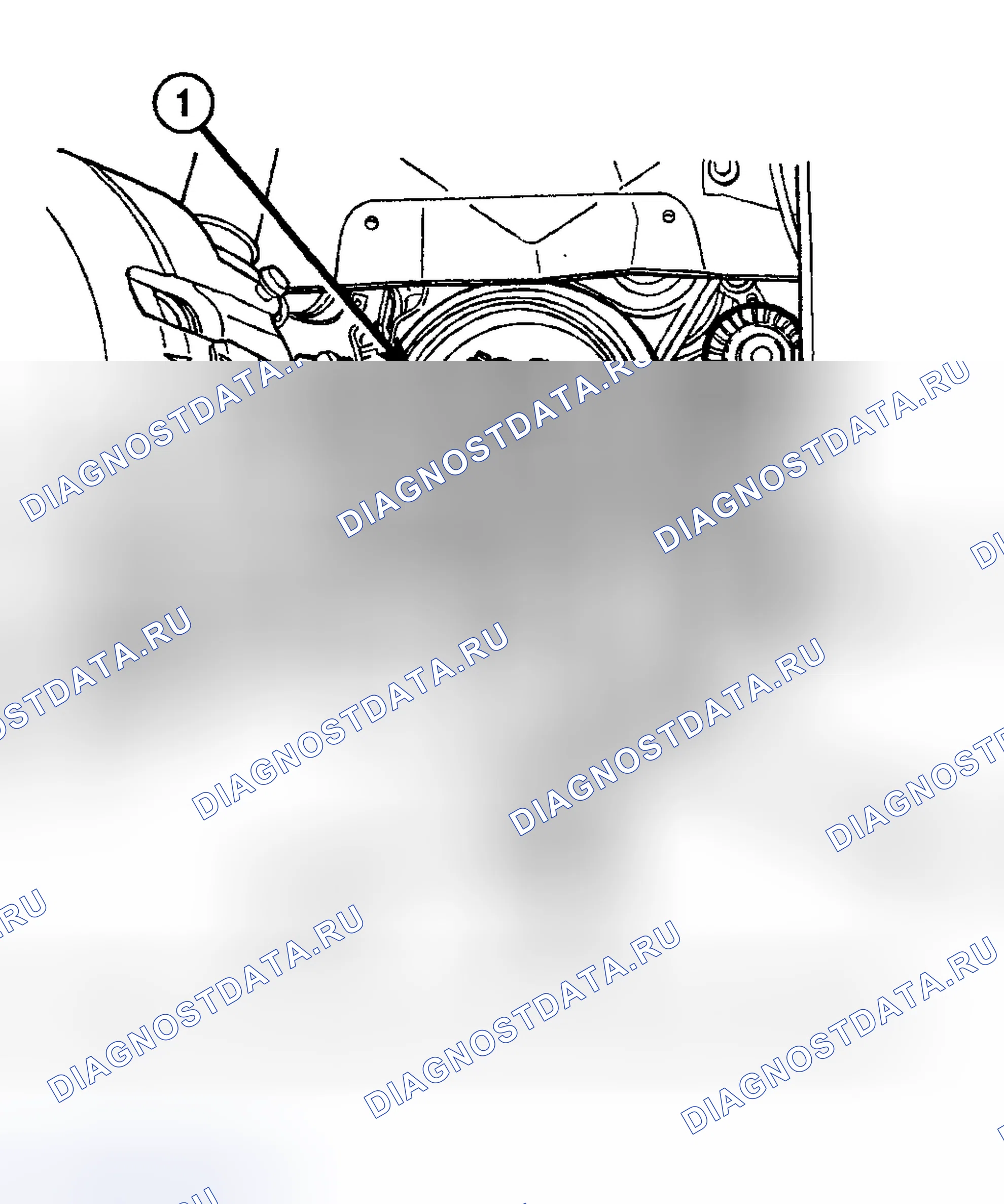 Рис. 603: ДЕМОНТАЖ. Dodge Stratus II рестайлинг