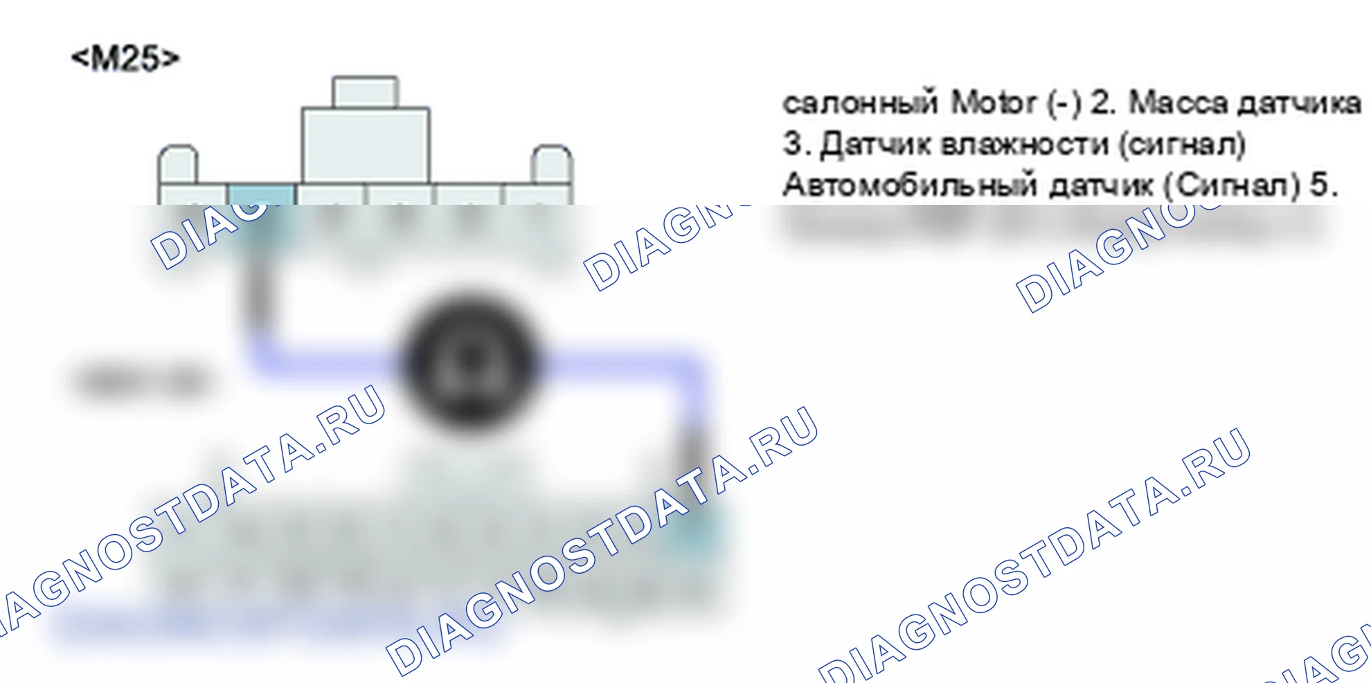 B1200: Датчик влажности открыт (высокий уровень). Hyundai Santa Fe CM