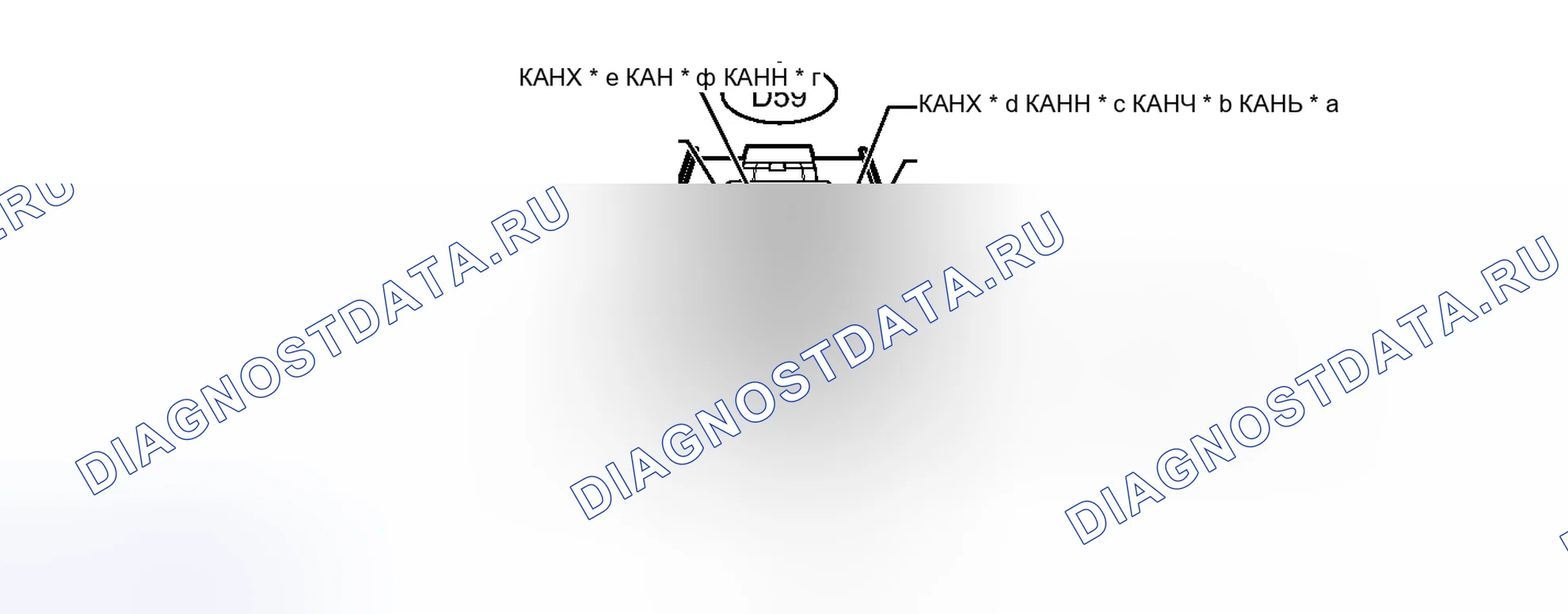Рис. 267: КЛЕММЫ ЭБУ. Toyota Highlander II рестайлинг