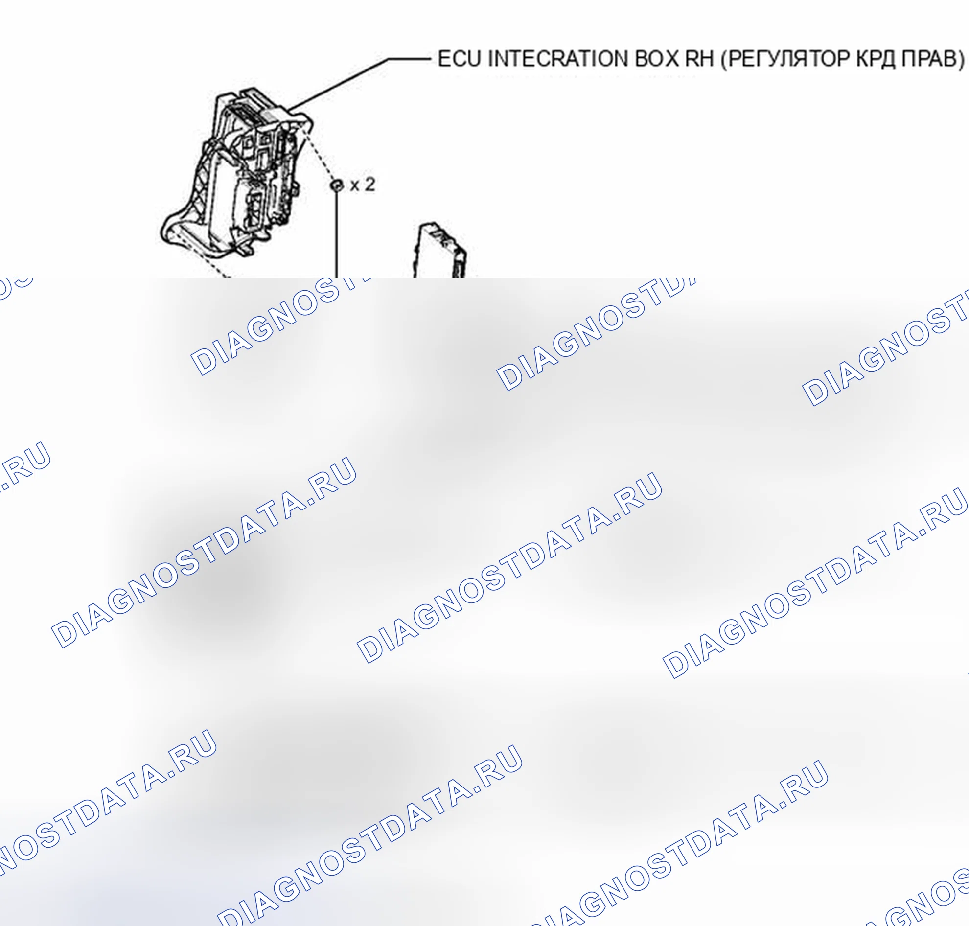 Рис. 85: ИЛЛЮСТРАЦИЯ. Toyota Prius PHV pre-III