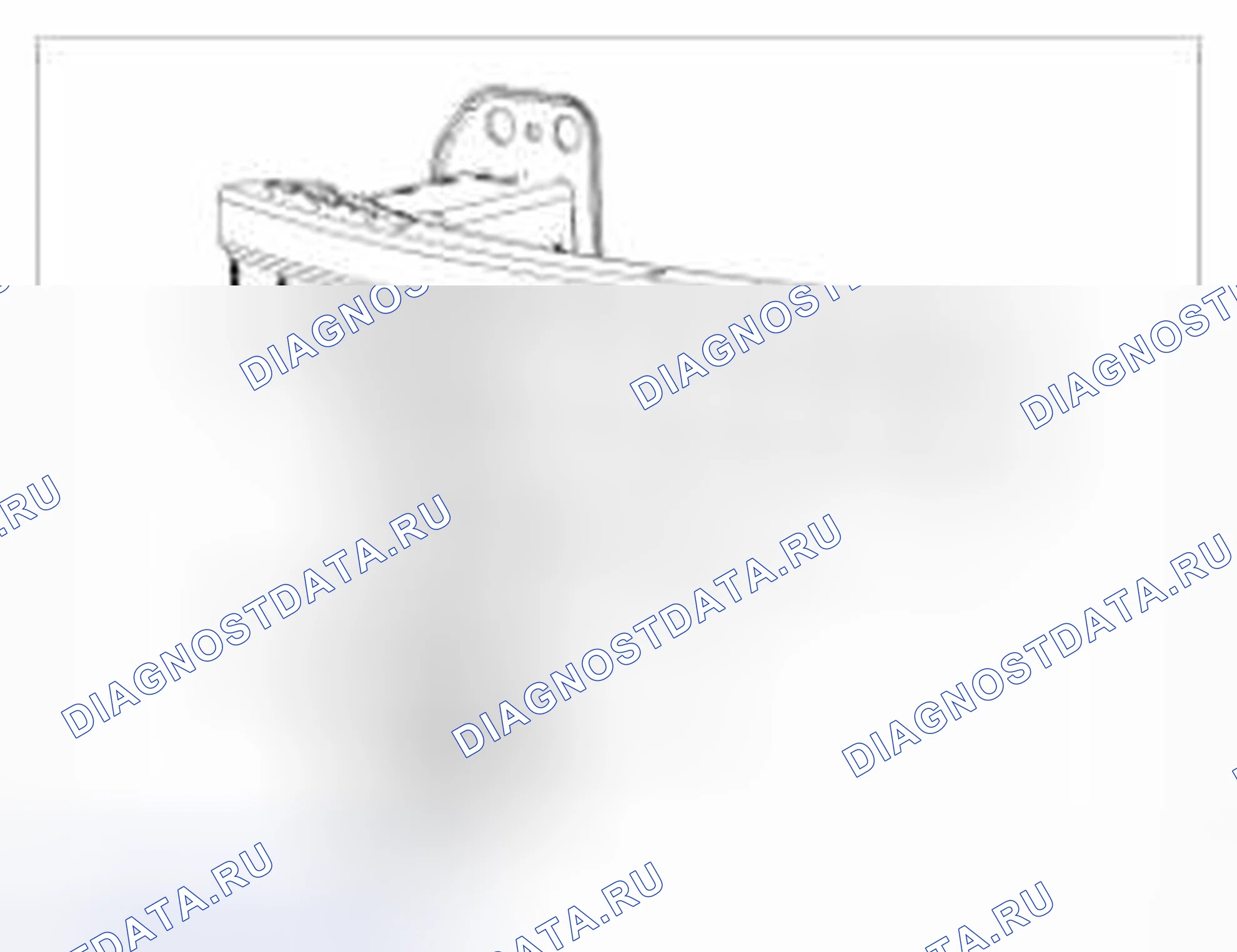 Рис. 3: Демонтаж. BMW 6 серия F06/F13/F12